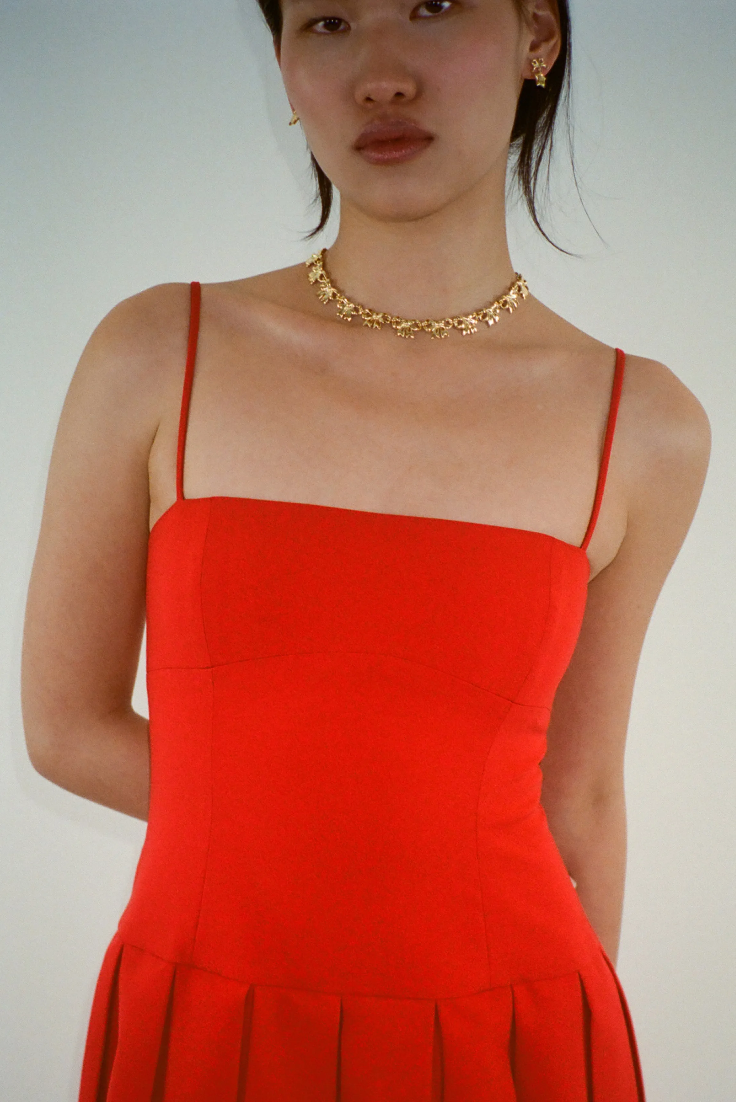 CADEAU NECKLACE IN GOLD sold by Sandy Liang product image thumbnail 2