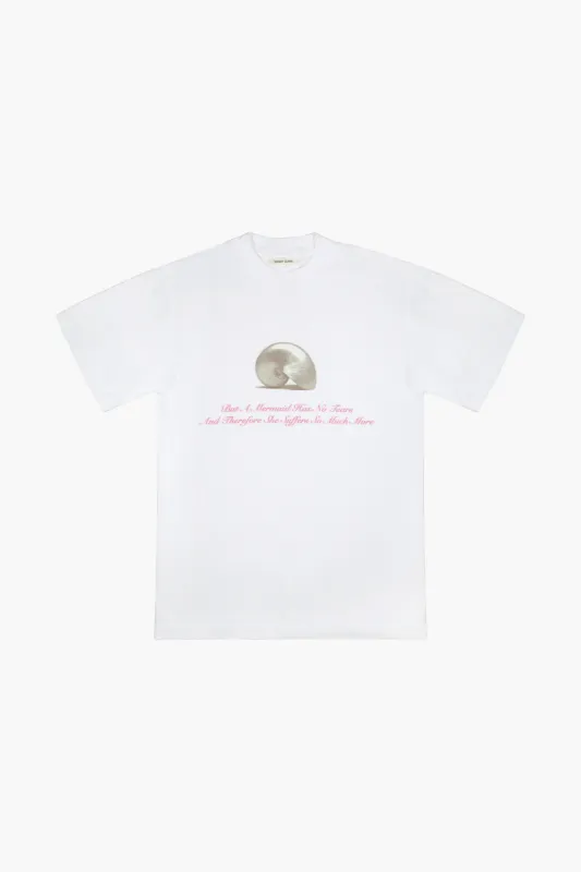 SCALLOP TEE made by Sandy Liang