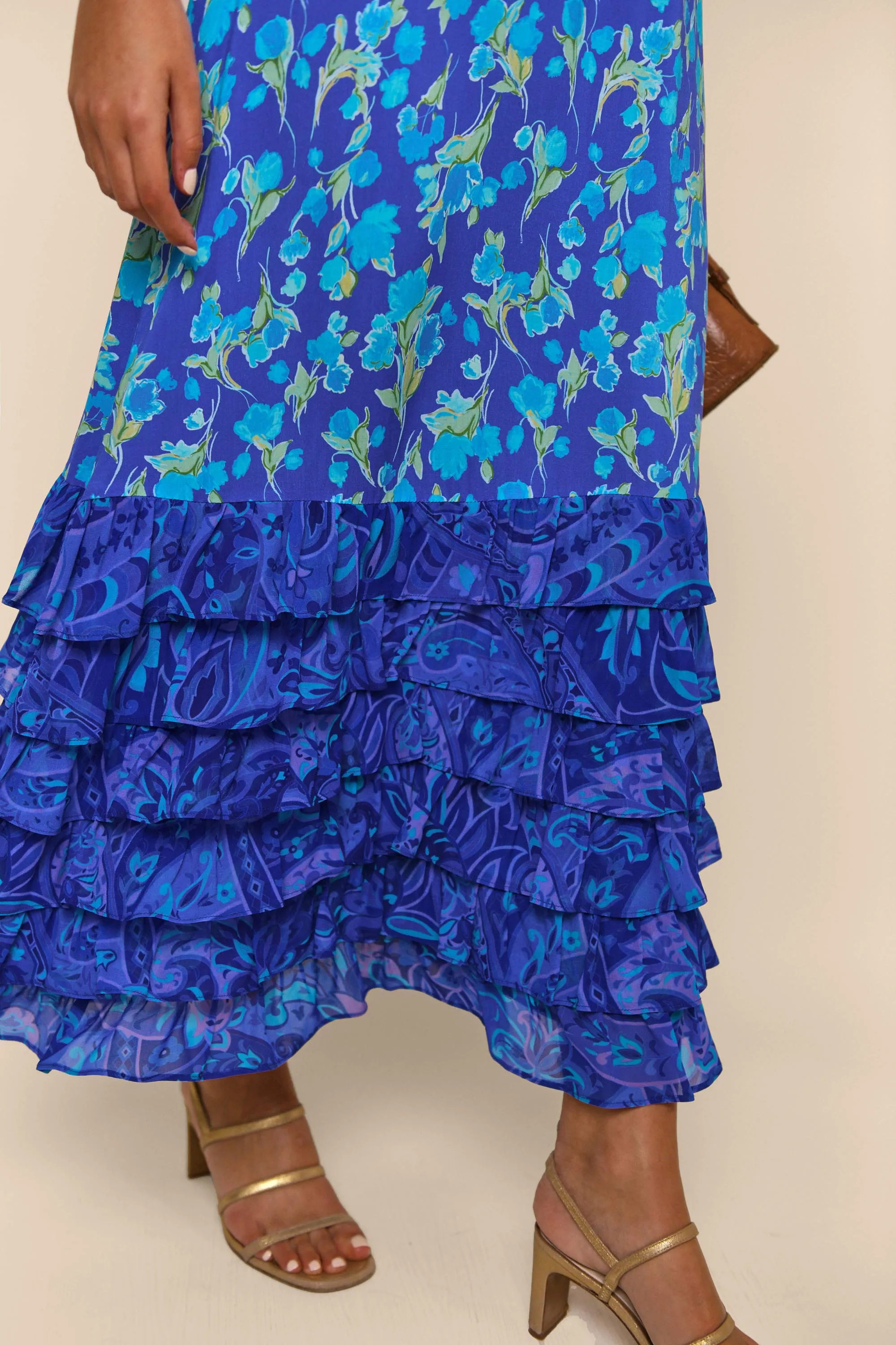 Mari - Floral Cobalt sold by RIXO product image thumbnail 2