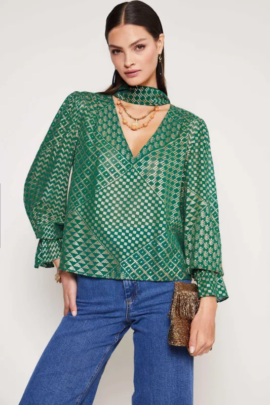 Jovie - Patchwork Green sold by RIXO