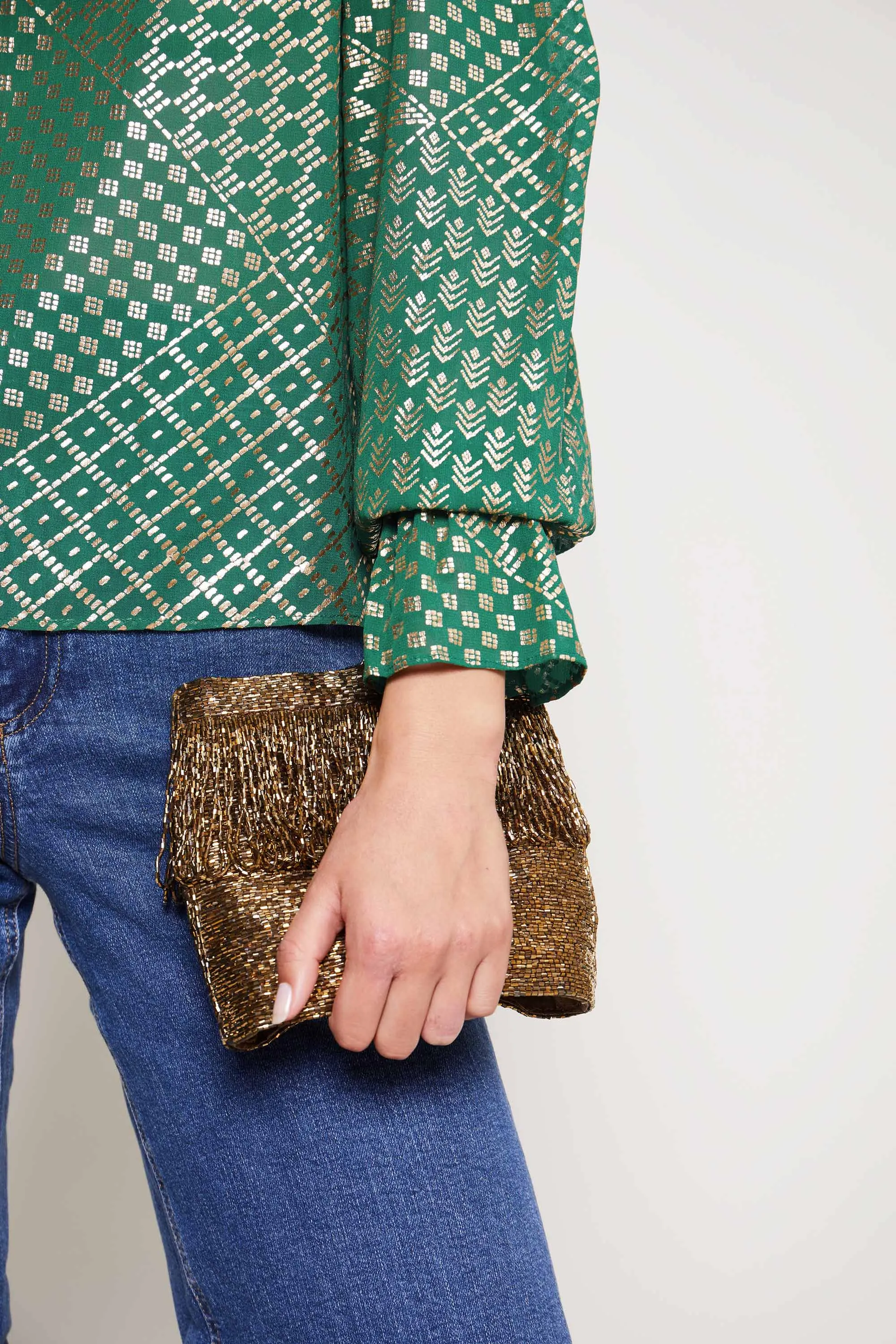 Jovie - Patchwork Green sold by RIXO product image thumbnail 5