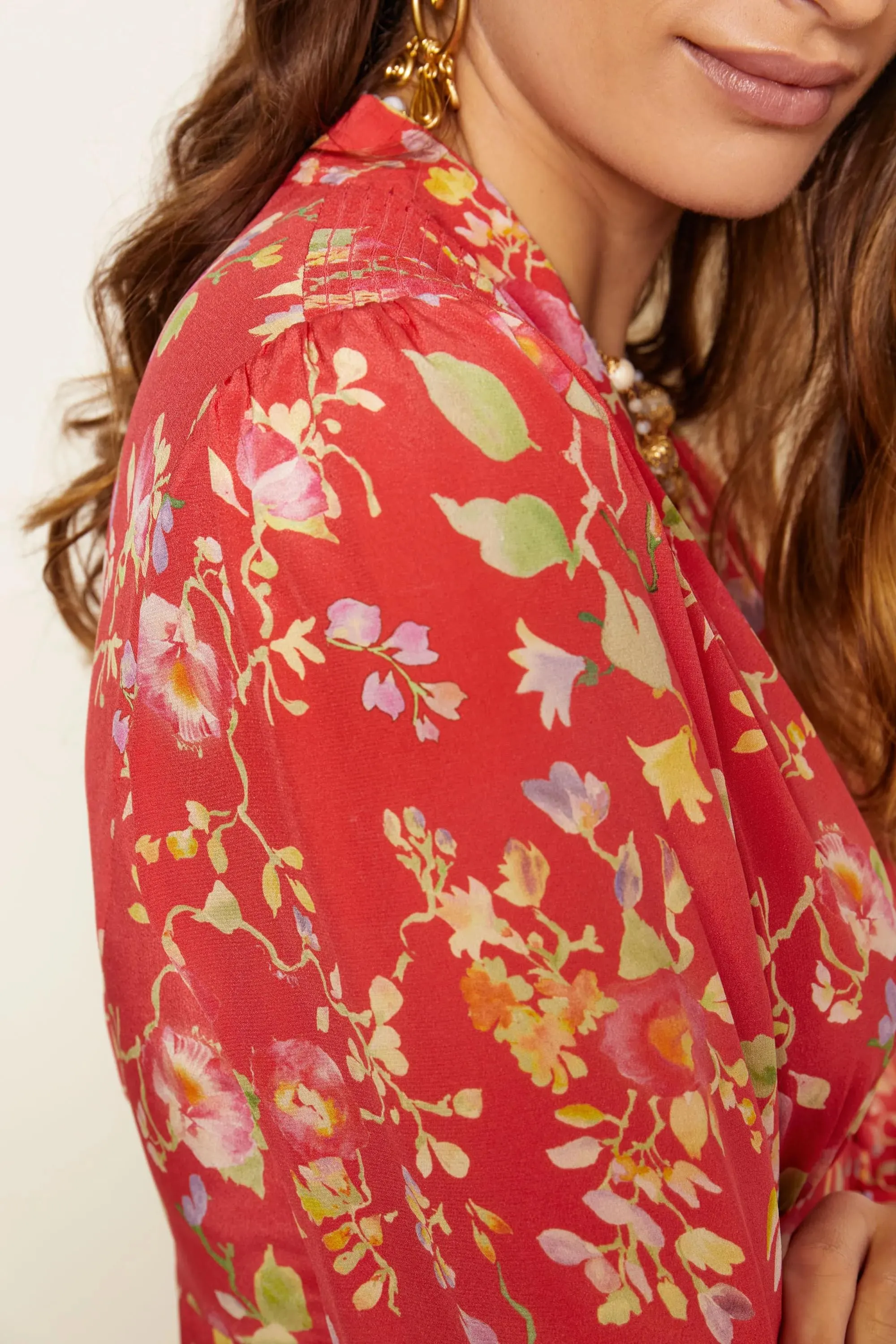 hebe - waterblossom red sold by RIXO product image thumbnail 5