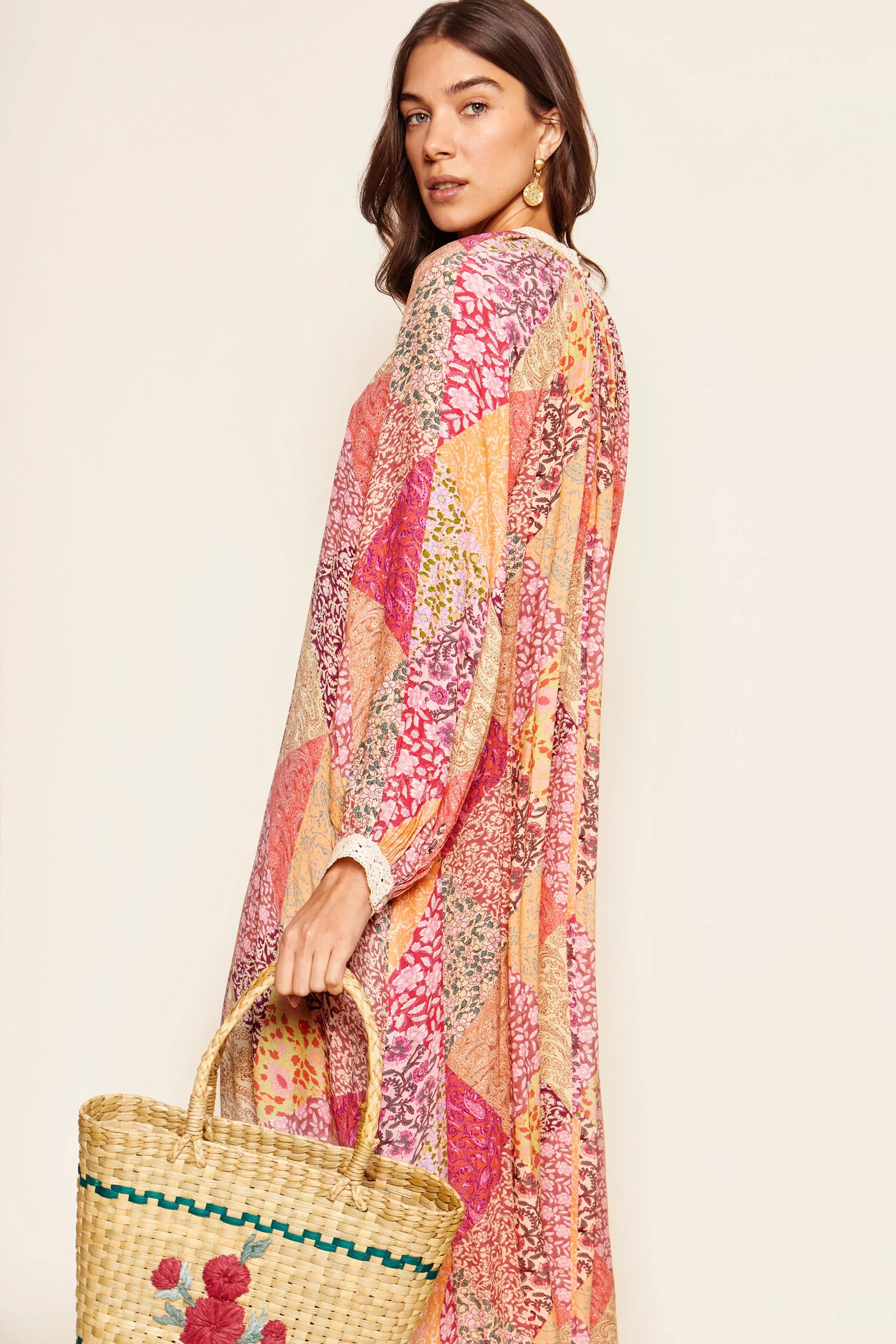 Kahlo - Patchwork Blush sold by RIXO product image thumbnail 4