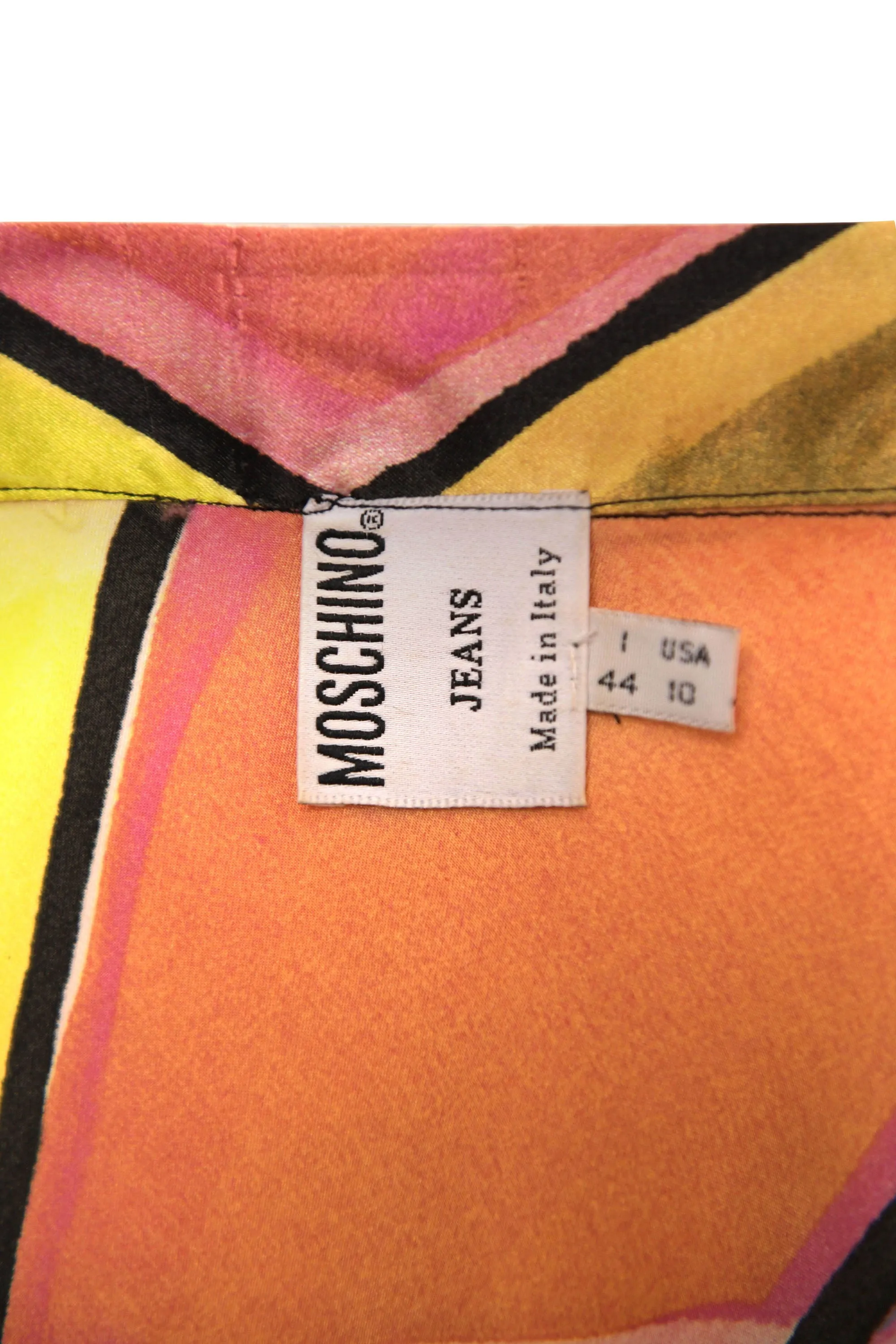 Vintage - Moschino Silk Skirt sold by RIXO product image thumbnail 5