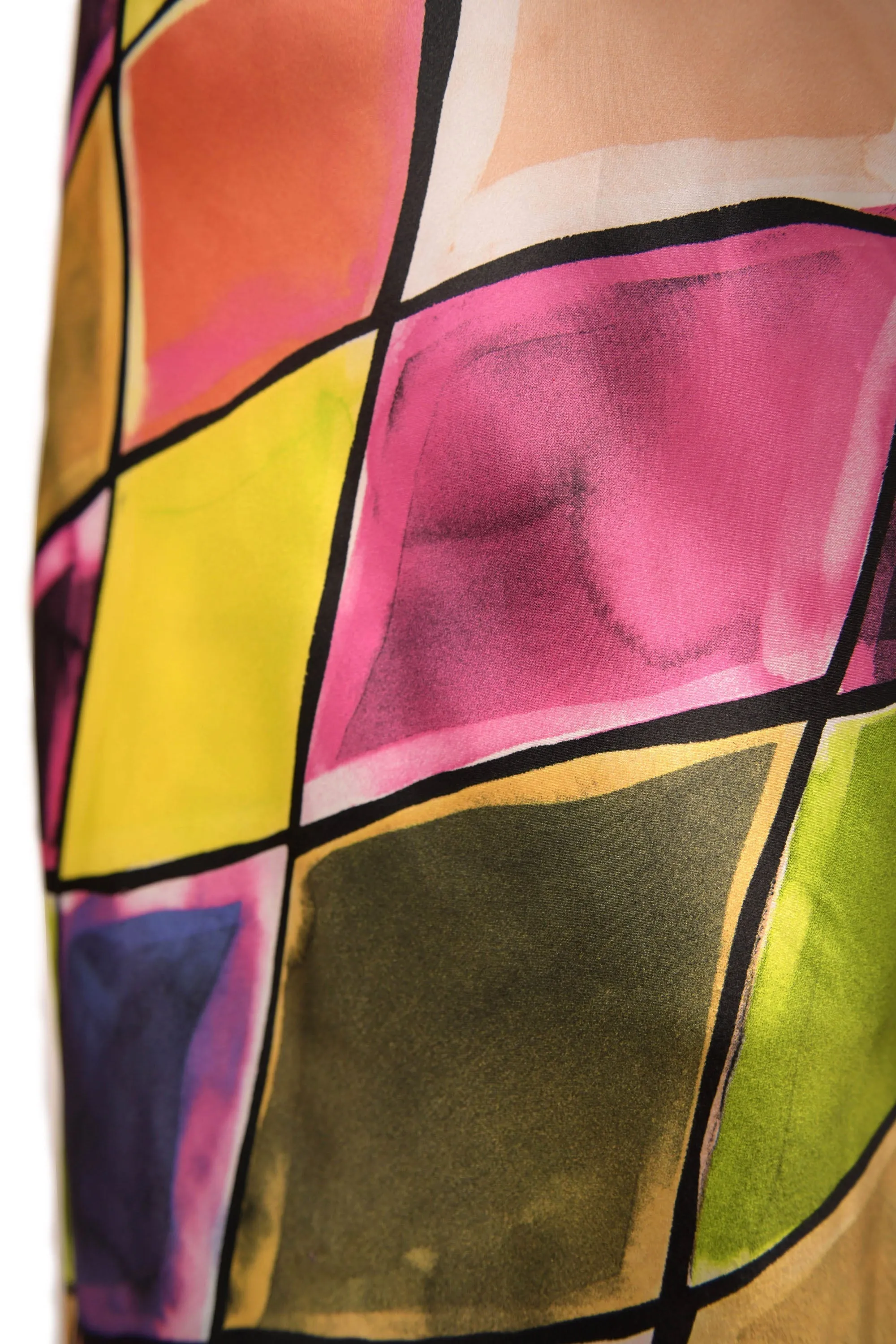 Vintage - Moschino Silk Skirt sold by RIXO product image thumbnail 4