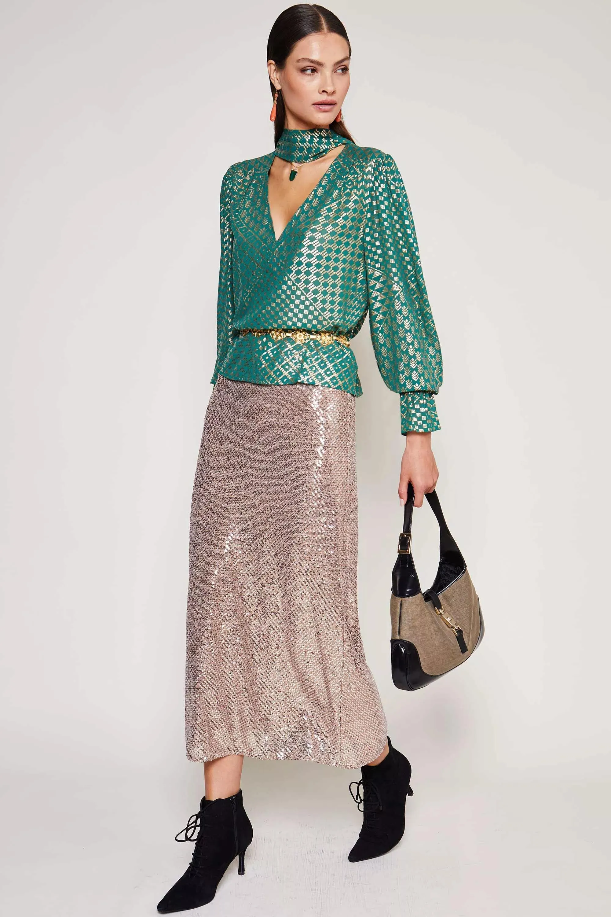 Ardith - Sequin Gold sold by RIXO product image thumbnail 3