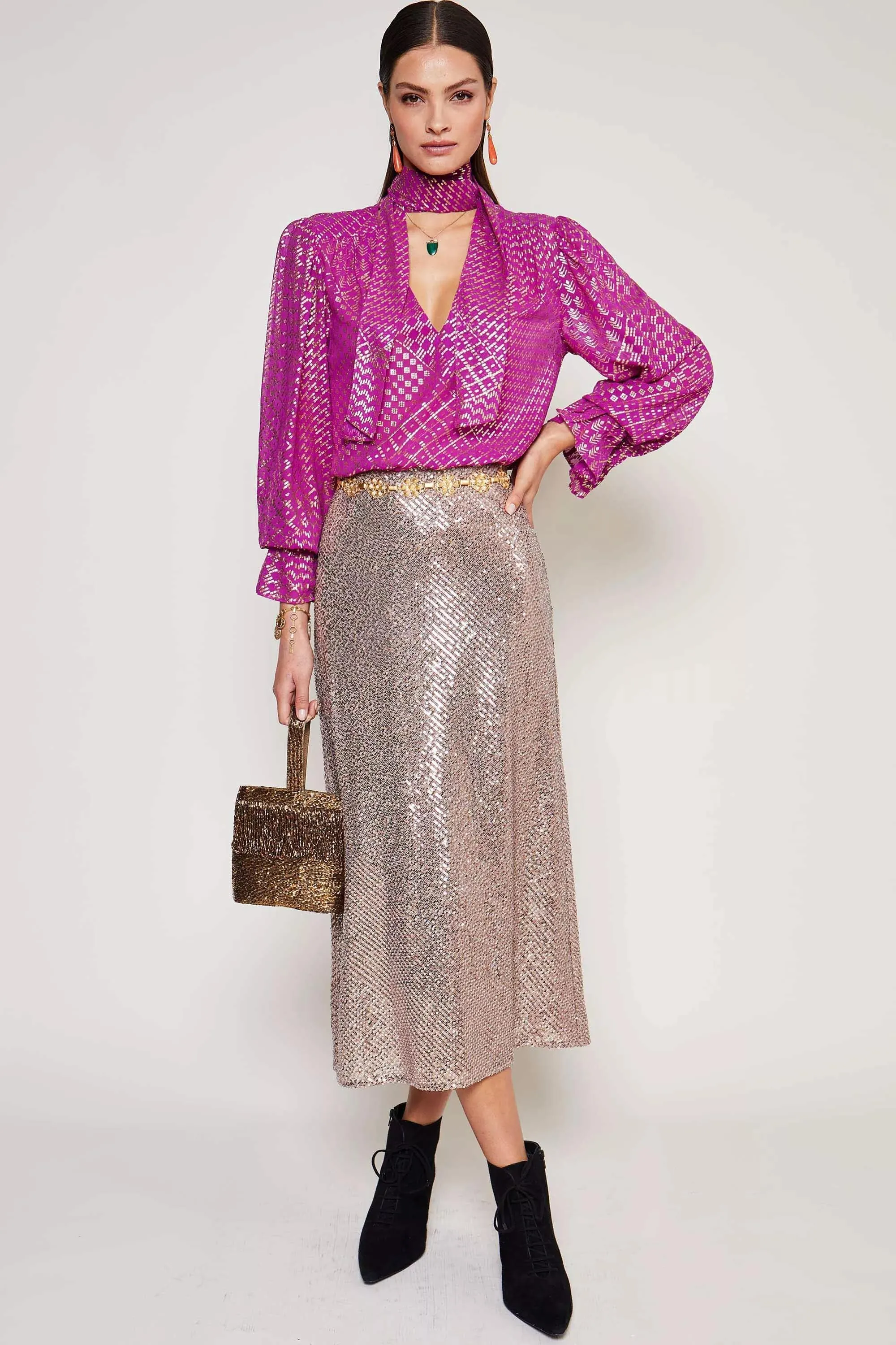 Ardith - Sequin Gold sold by RIXO product image thumbnail 5