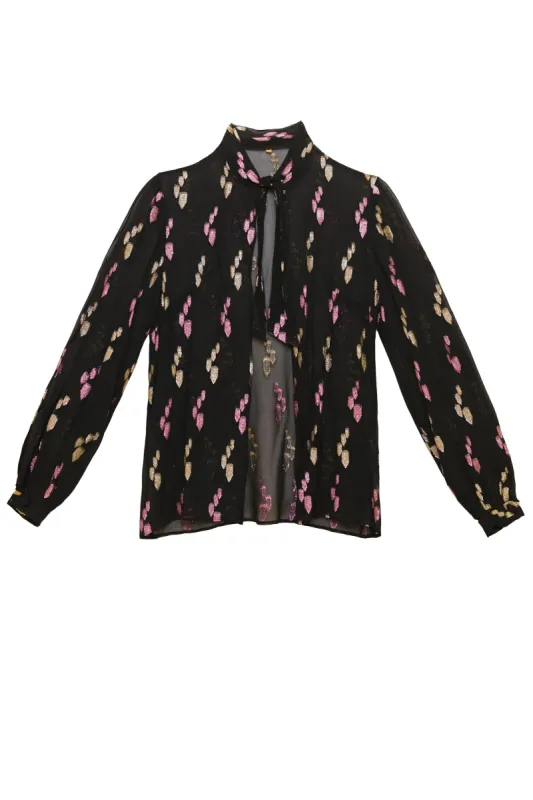 Vintage Top - Pink Gold Metallic sold by RIXO