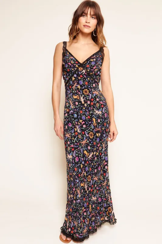 Flick - Angel Floral Black sold by RIXO