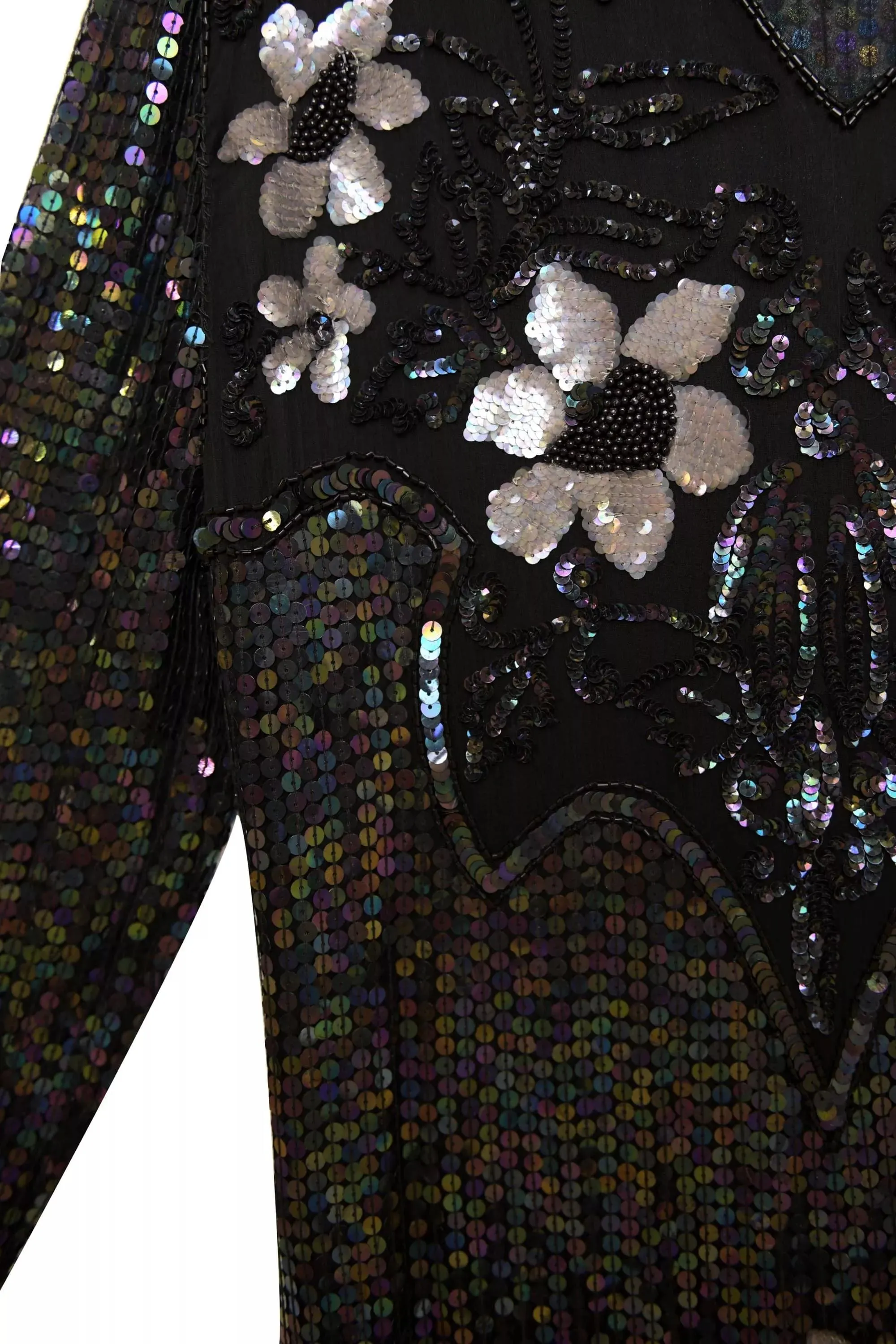 Vintage Dress -Embellishment Floral sold by RIXO product image thumbnail 3