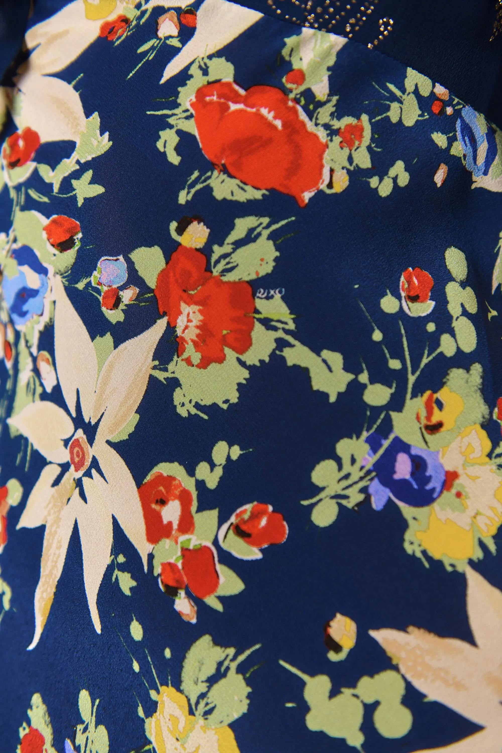 Paltrow - Navy Floral Glitter Mix sold by RIXO product image thumbnail 5