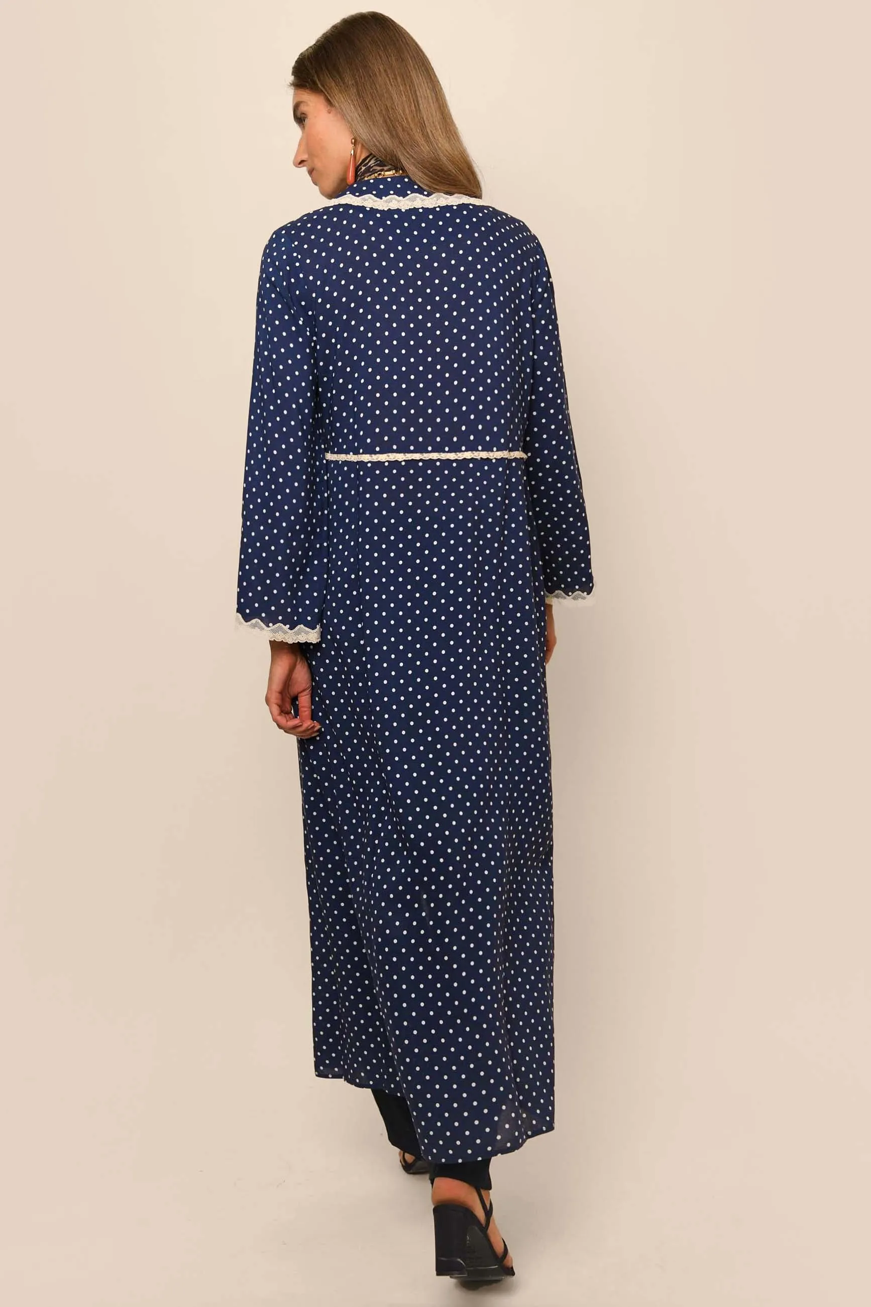 Mallory - Navy Polka Dot sold by RIXO product image thumbnail 4