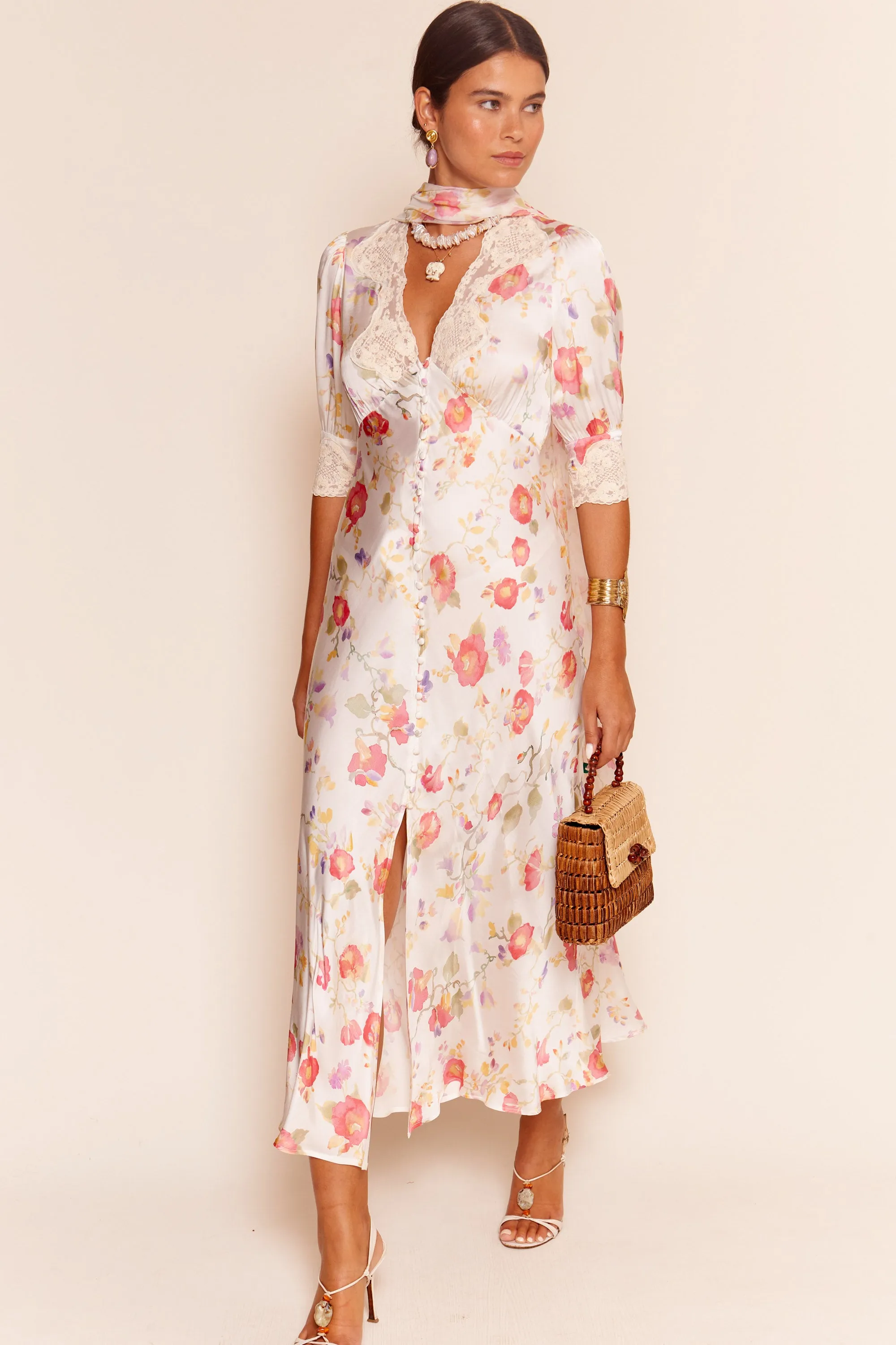 simone - waterblossom ivory sold by RIXO product image thumbnail 3