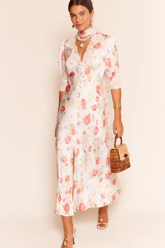 simone - waterblossom ivory sold by RIXO