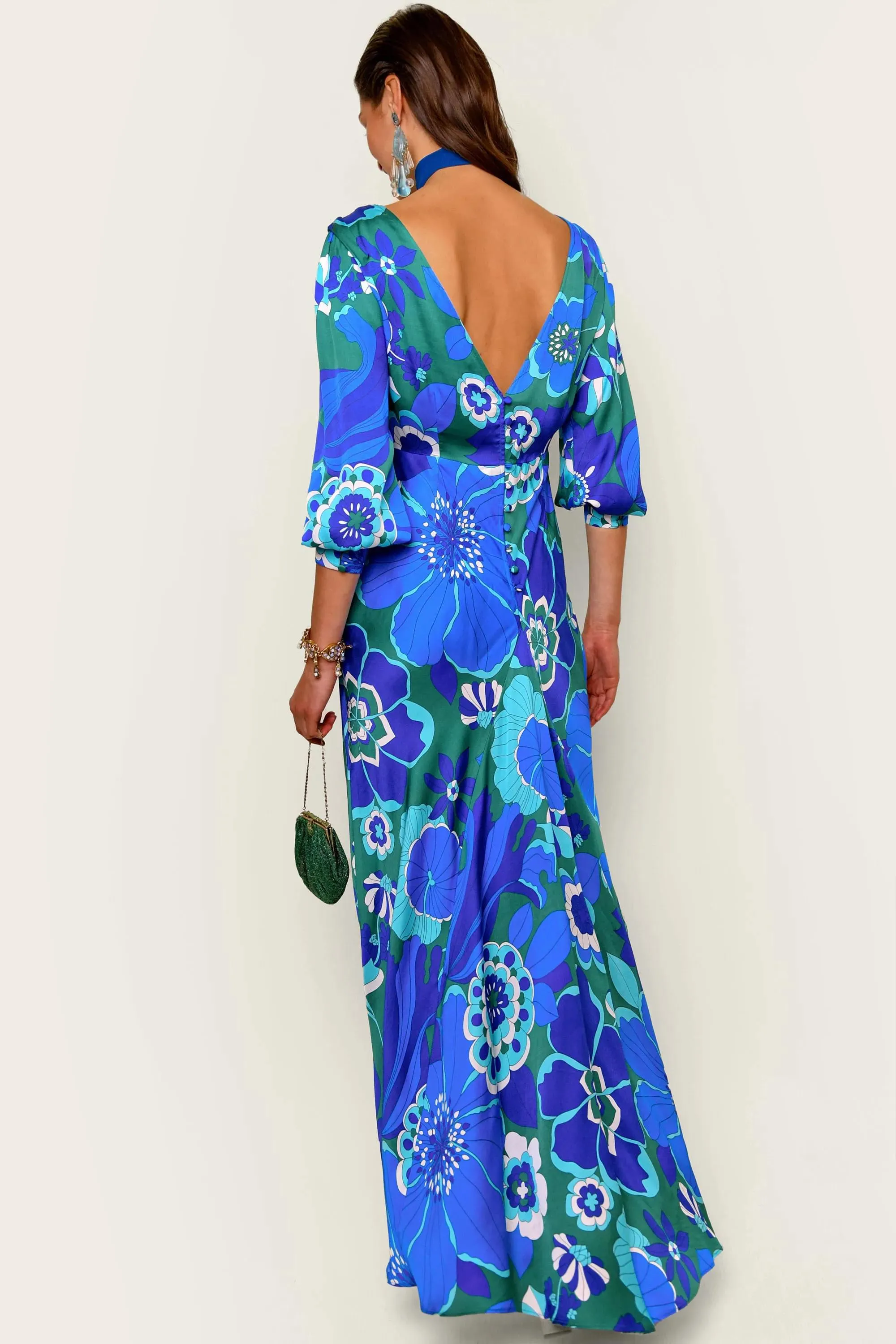marni - miami floral emerald sold by RIXO product image thumbnail 4