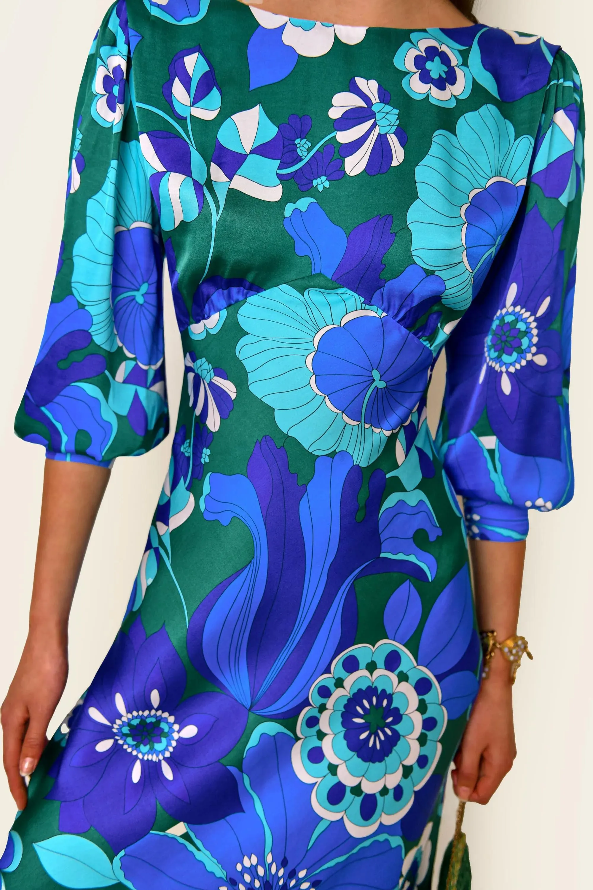 marni - miami floral emerald sold by RIXO product image thumbnail 2
