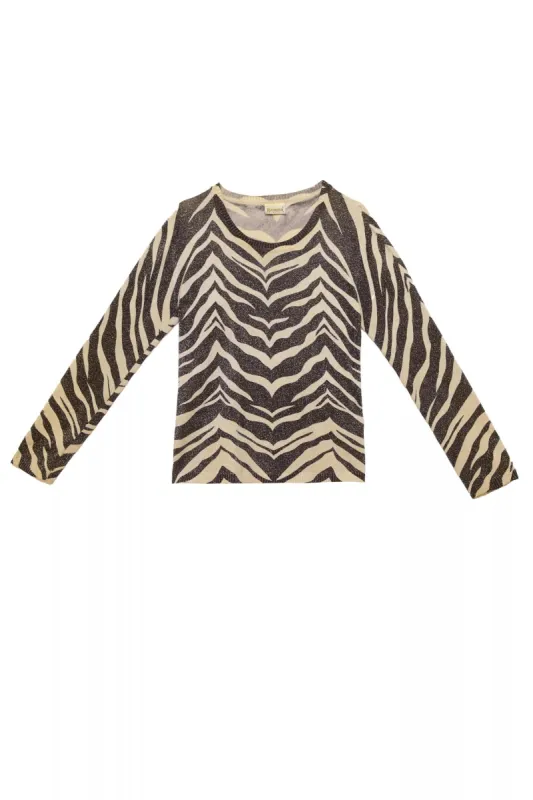 Vintage Top - Sparkle Zebra sold by RIXO