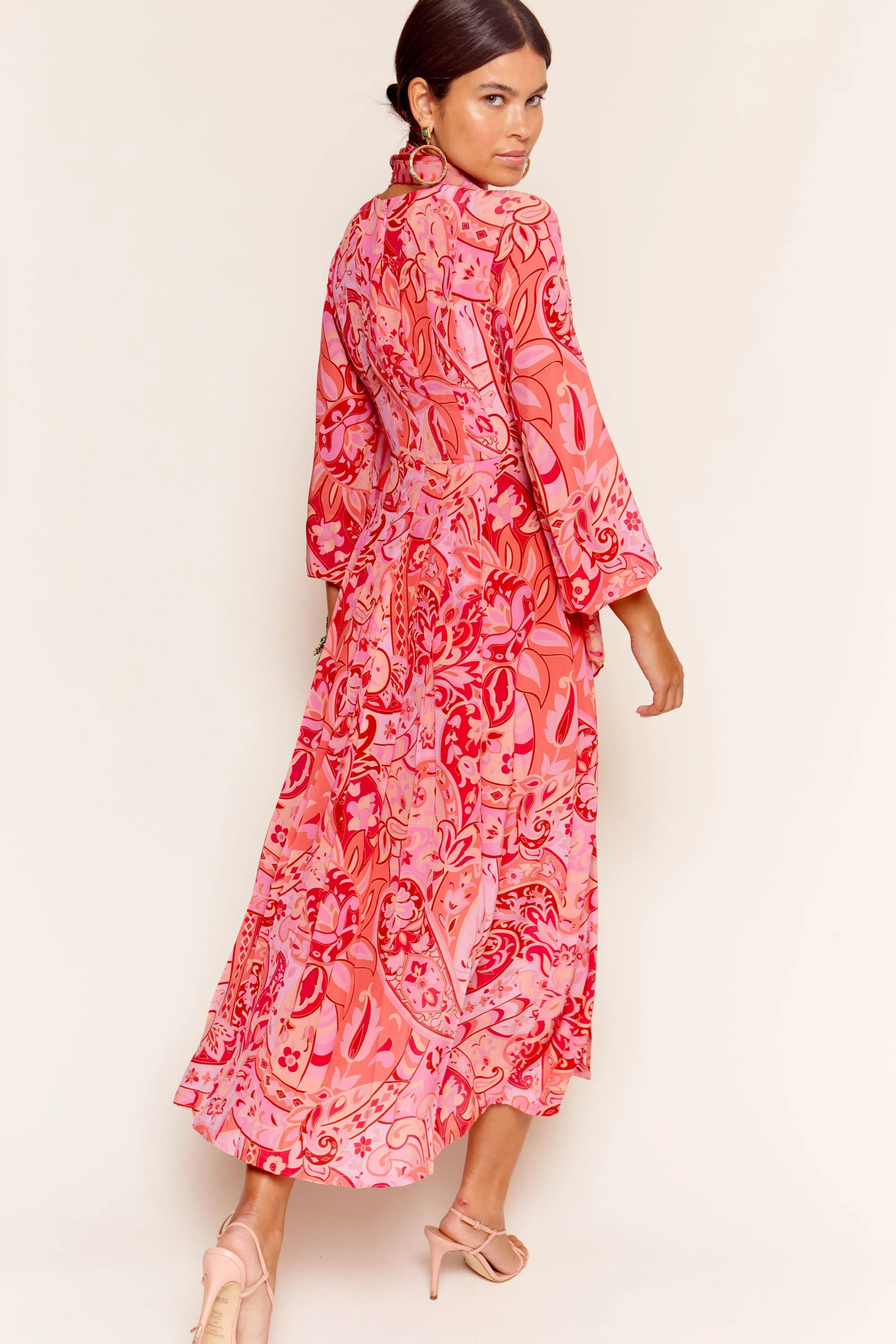 Camellia - Grace Paisley Magenta sold by RIXO product image thumbnail 5