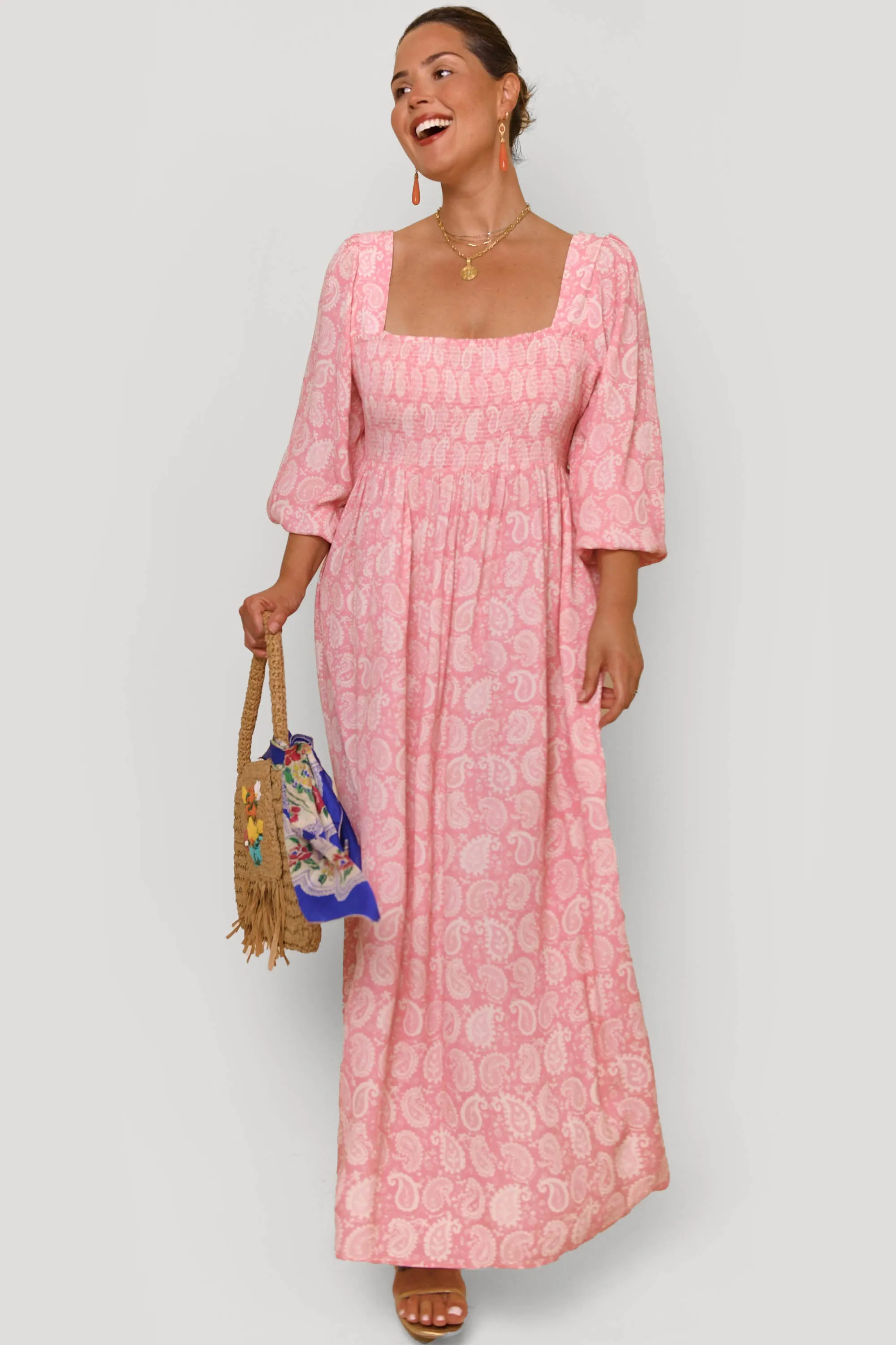 Marianne - Paisley Pink sold by RIXO product image thumbnail 5