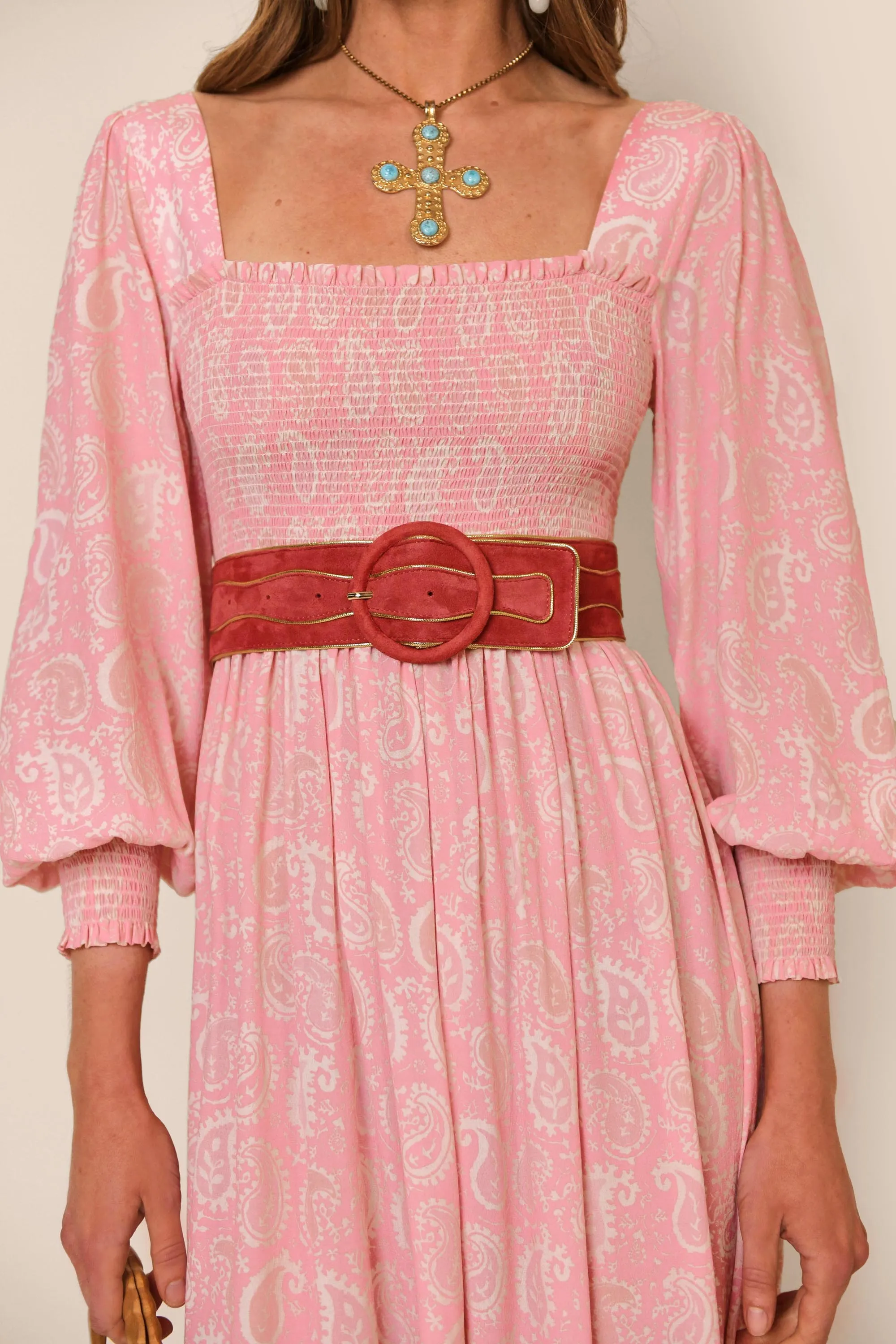 Marianne - Paisley Pink sold by RIXO product image thumbnail 3