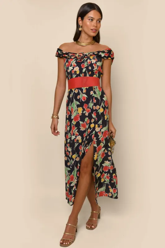 Freya - Floral Black sold by RIXO