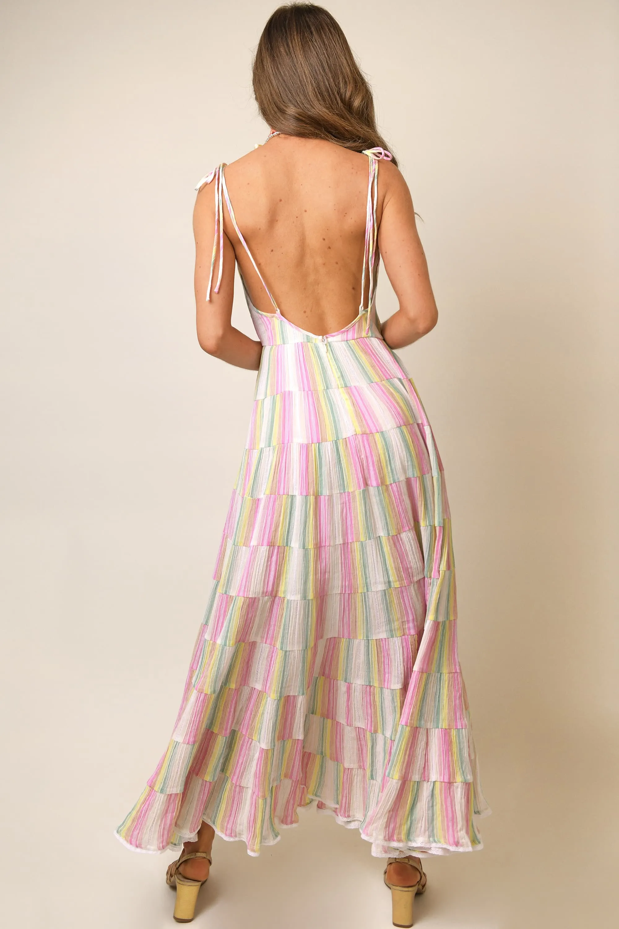 Sorrento - Rainbow Stripe sold by RIXO product image thumbnail 5