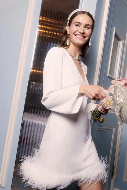 toni - ivory feathers sold by RIXO