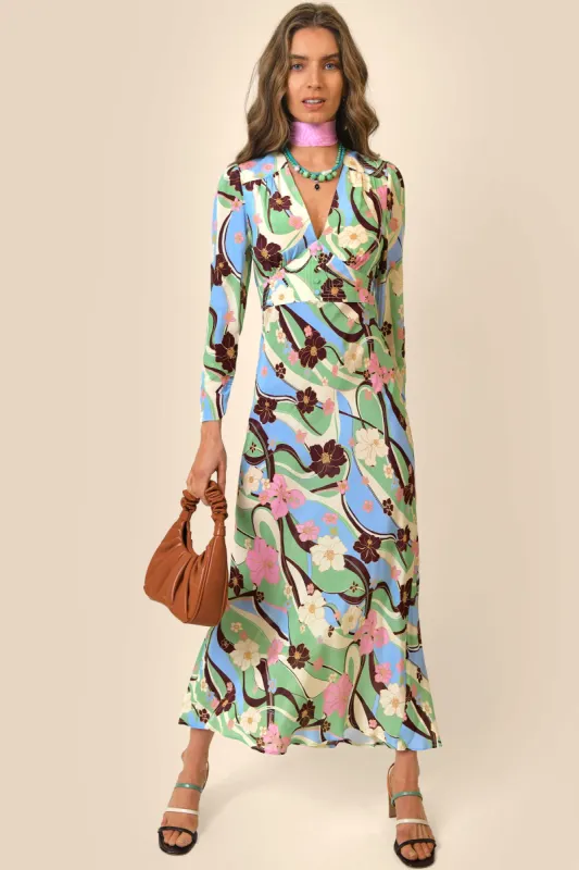 Selma - Tropical Hibiscus Wave sold by RIXO