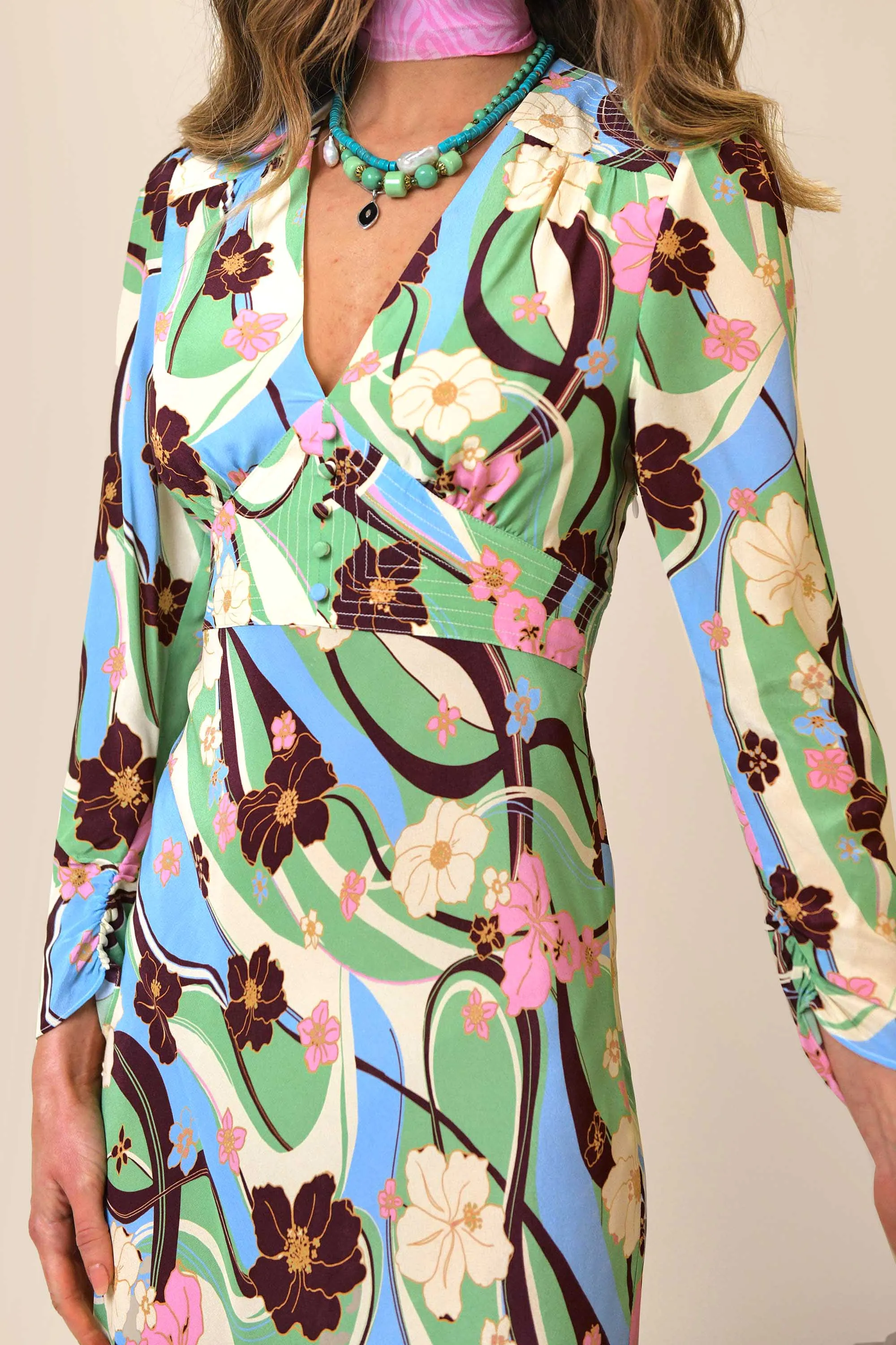 Selma - Tropical Hibiscus Wave sold by RIXO product image thumbnail 5