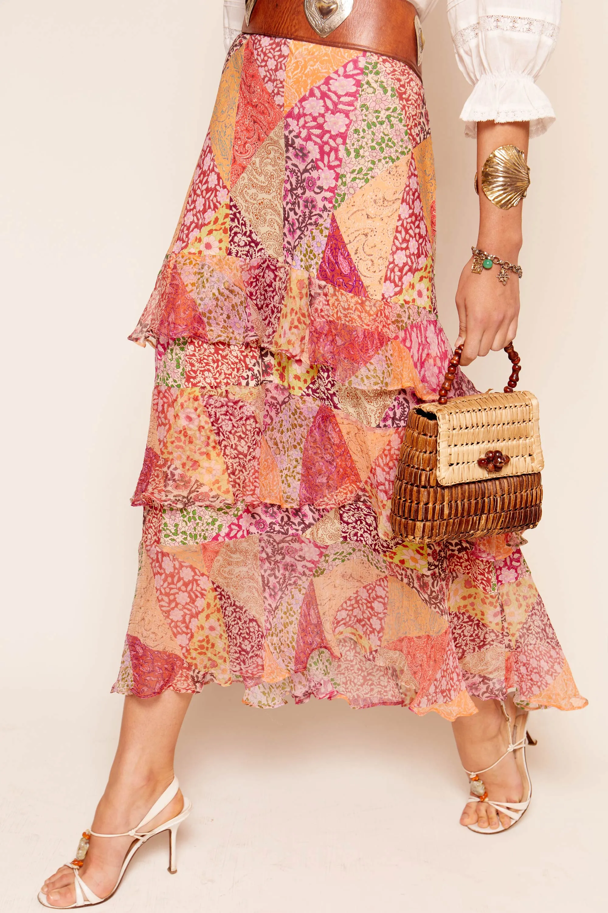 preslee - patchwork blush sold by RIXO product image thumbnail 2