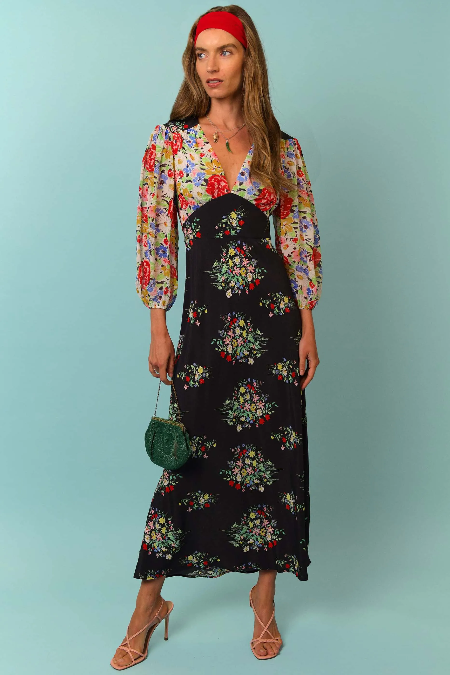 Kaila - Vintage Bunch Black sold by RIXO product image thumbnail 5