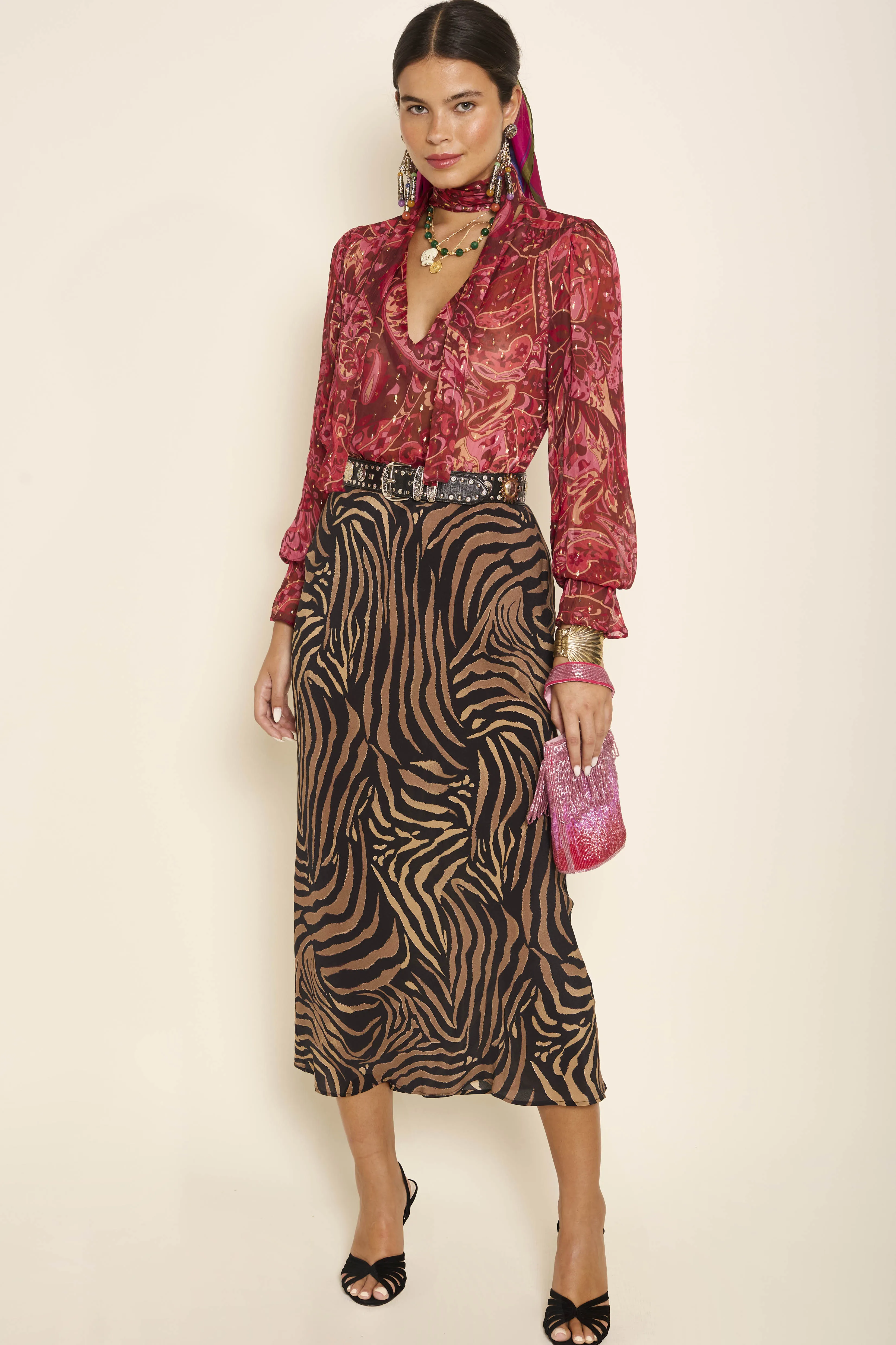 Jovie - Grace Paisley Berry sold by RIXO product image thumbnail 2