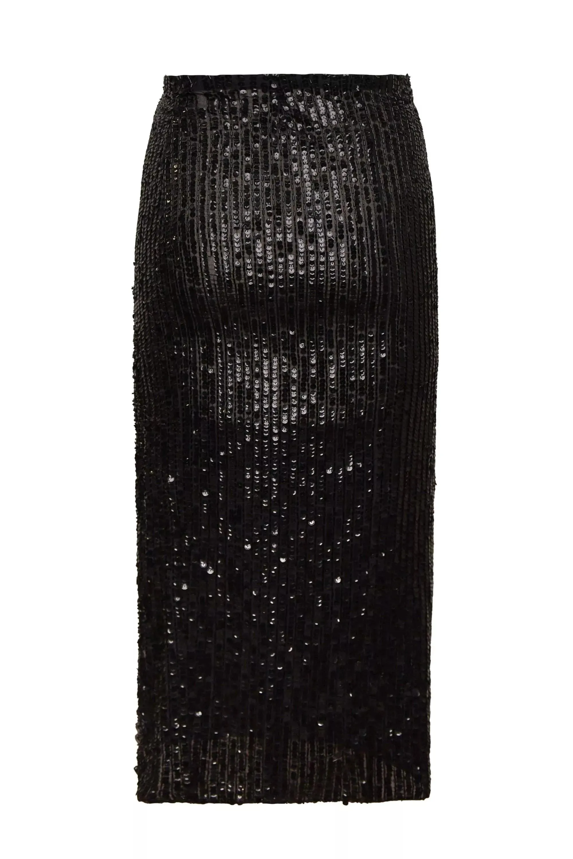 Vintage Skirt - Black Sequin sold by RIXO product image thumbnail 5