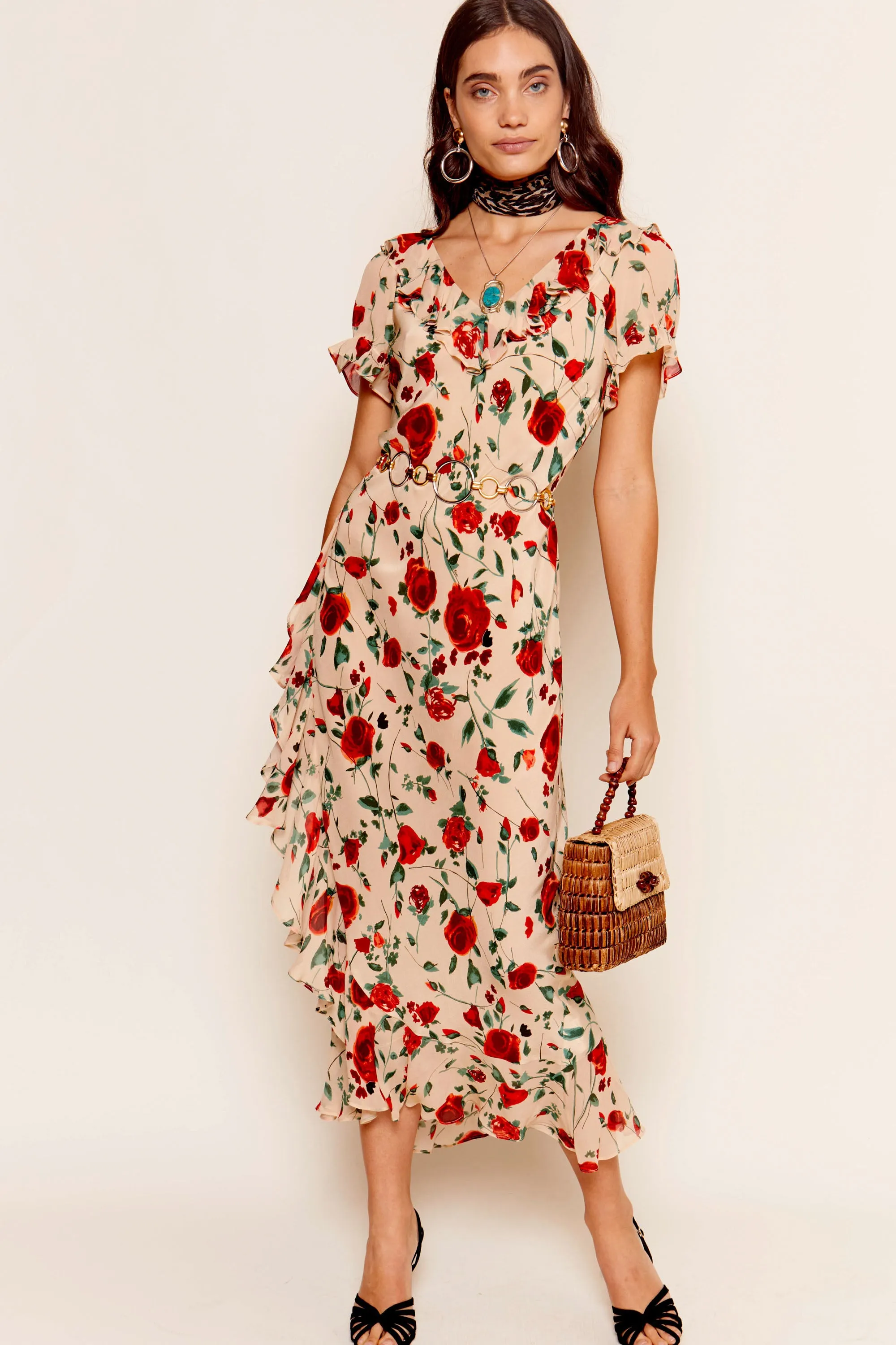 Clementina - Claudia Rose Cream sold by RIXO product image thumbnail 4