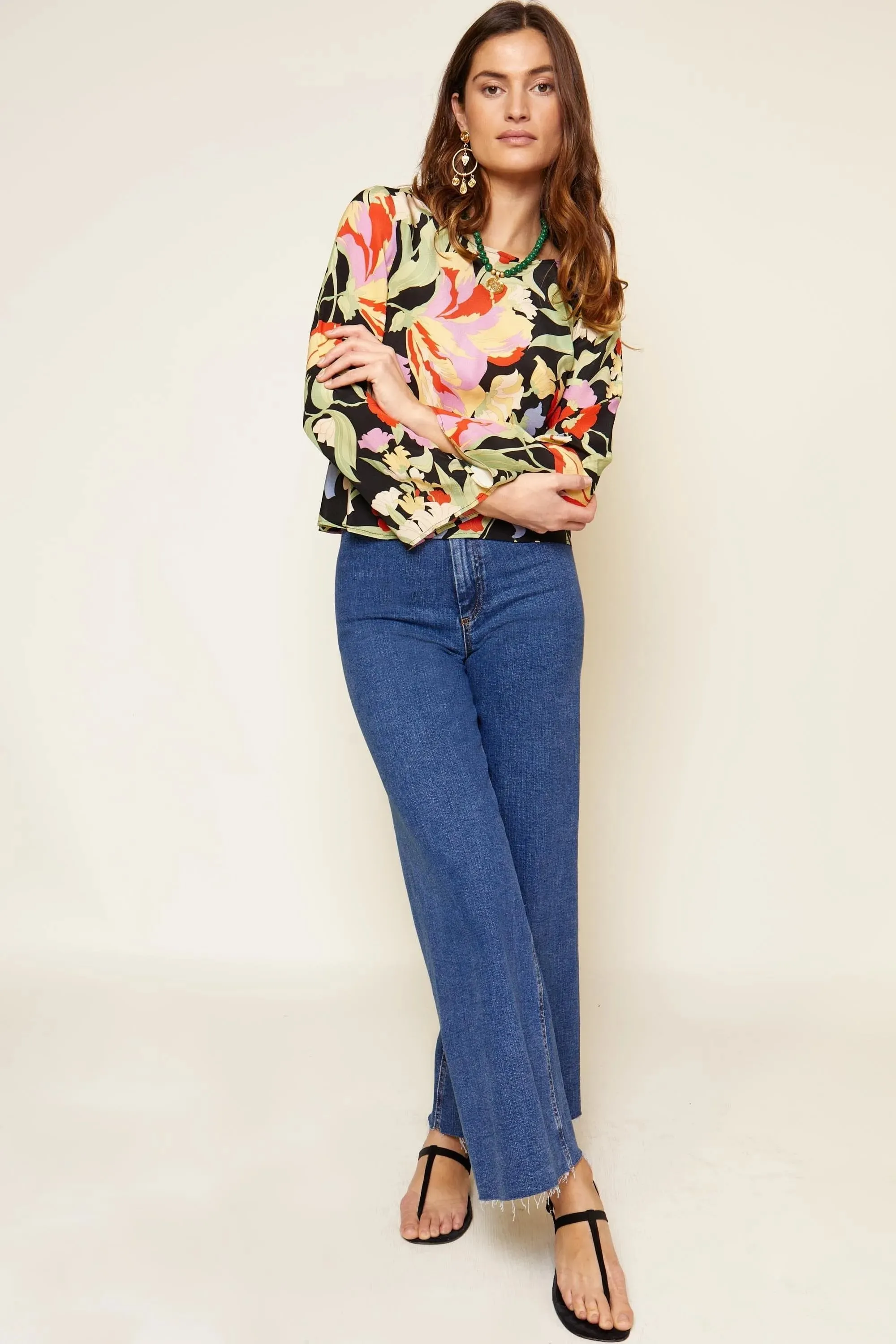 Verona - Cece Floral Black sold by RIXO product image thumbnail 4