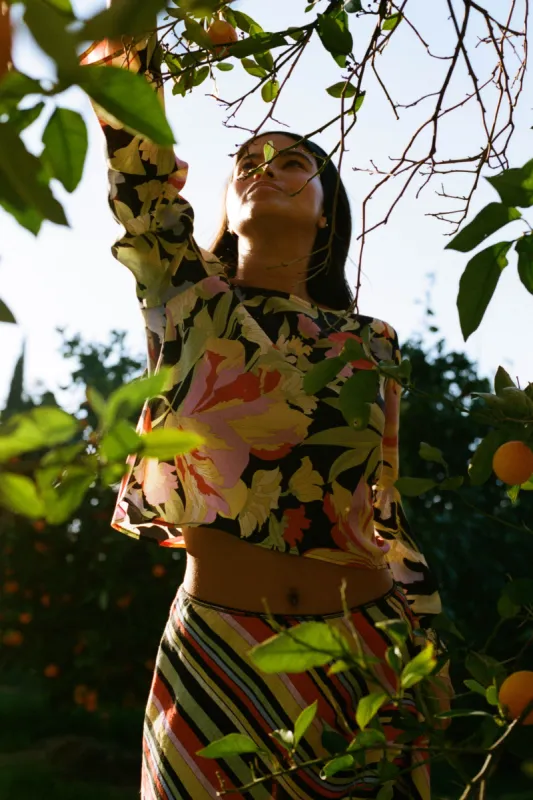 Verona - Cece Floral Black made by RIXO