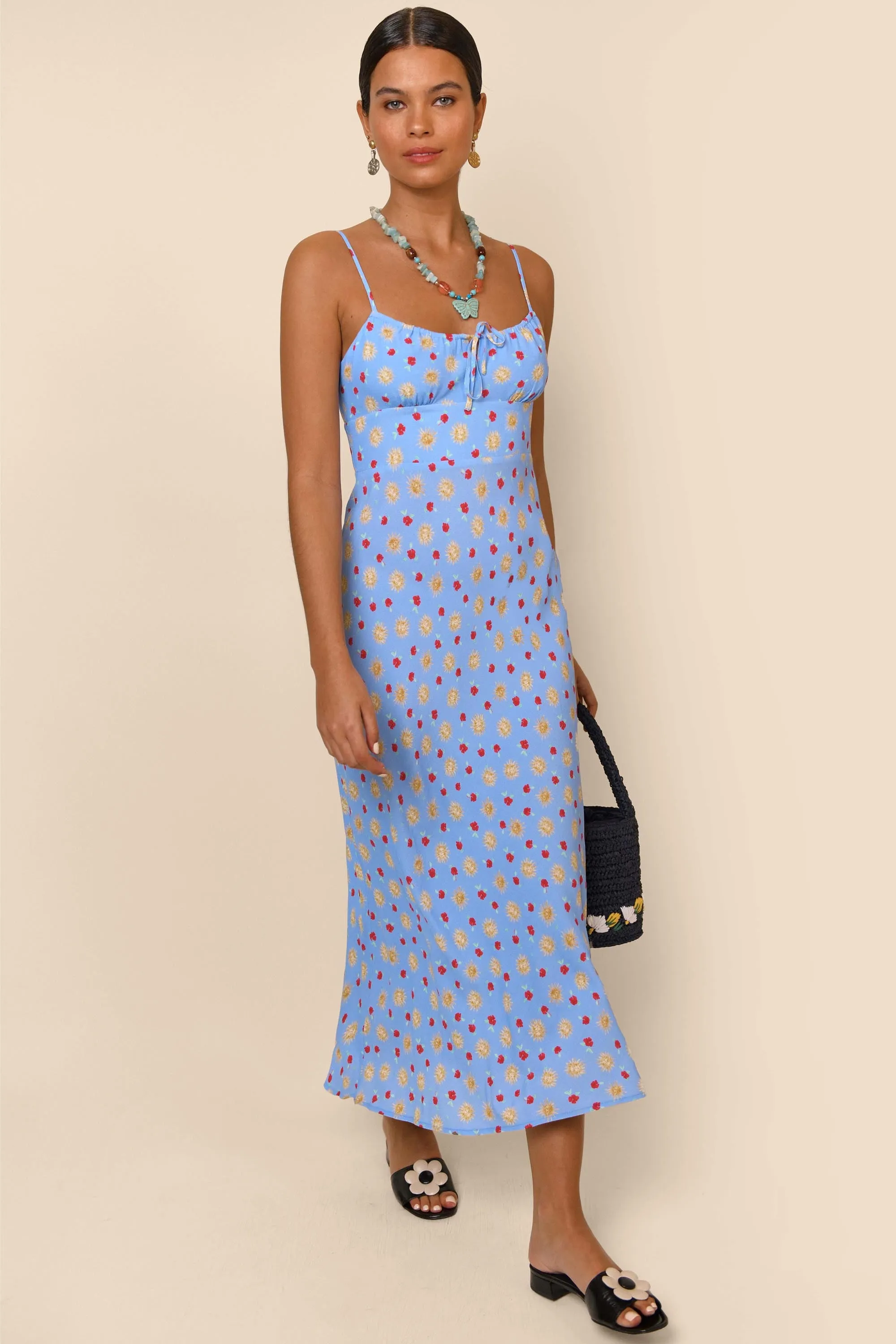 Lanie - Sun Petal Blue sold by RIXO product image thumbnail 4