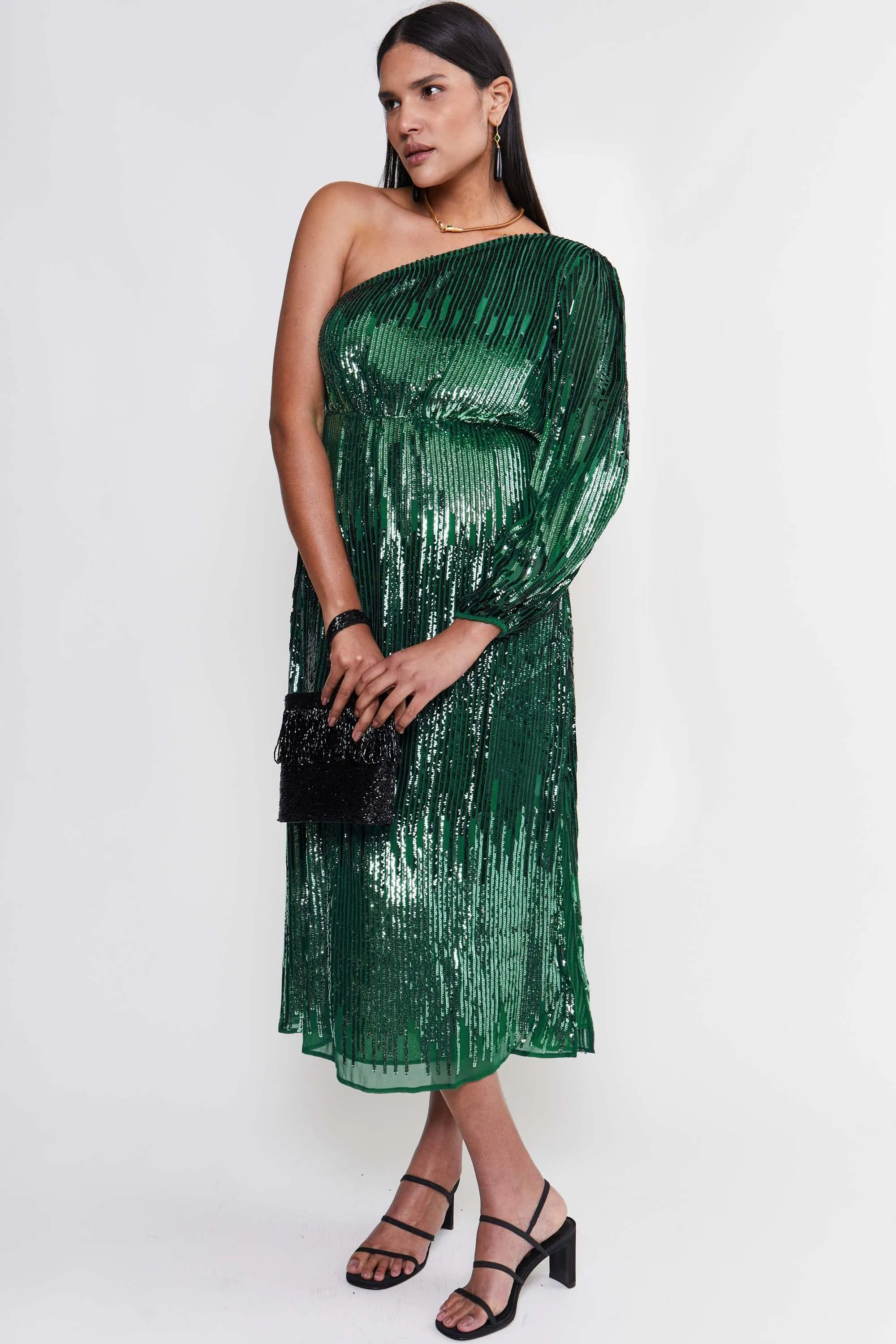 Bradshaw - Sequin Green sold by RIXO product image thumbnail 4
