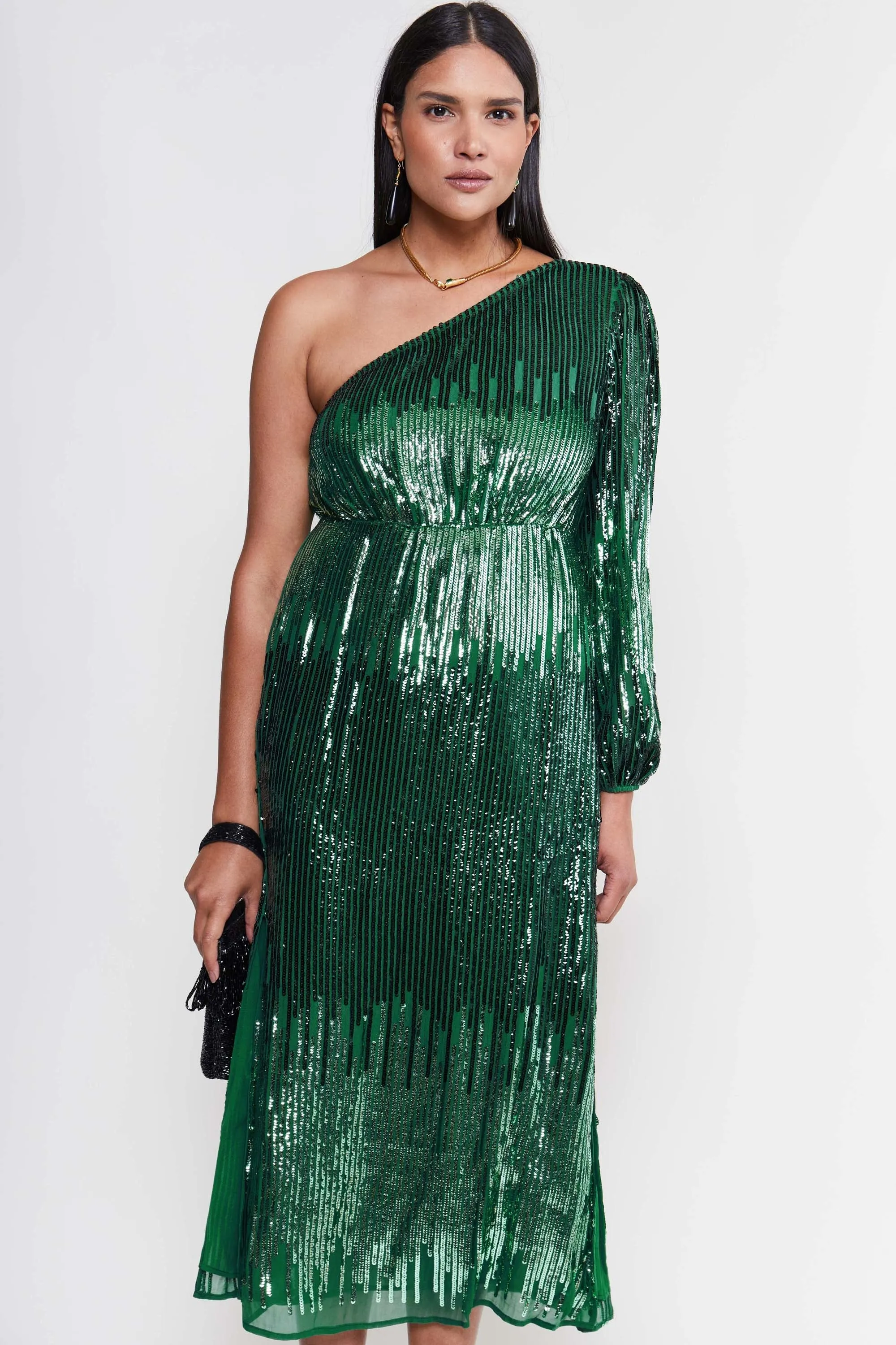 Bradshaw - Sequin Green sold by RIXO product image thumbnail 5