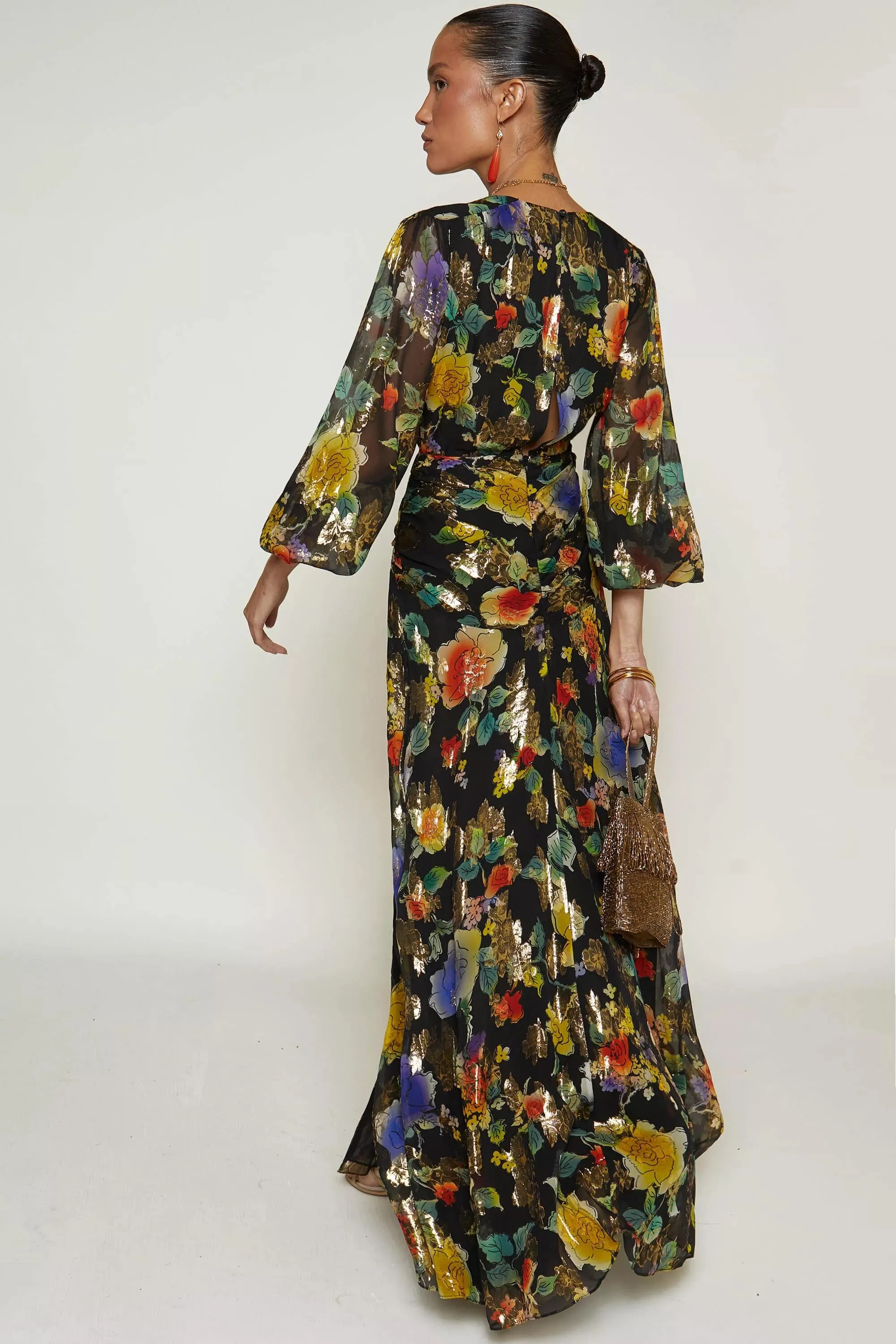 meera - ombré bloom black sold by RIXO product image thumbnail 5