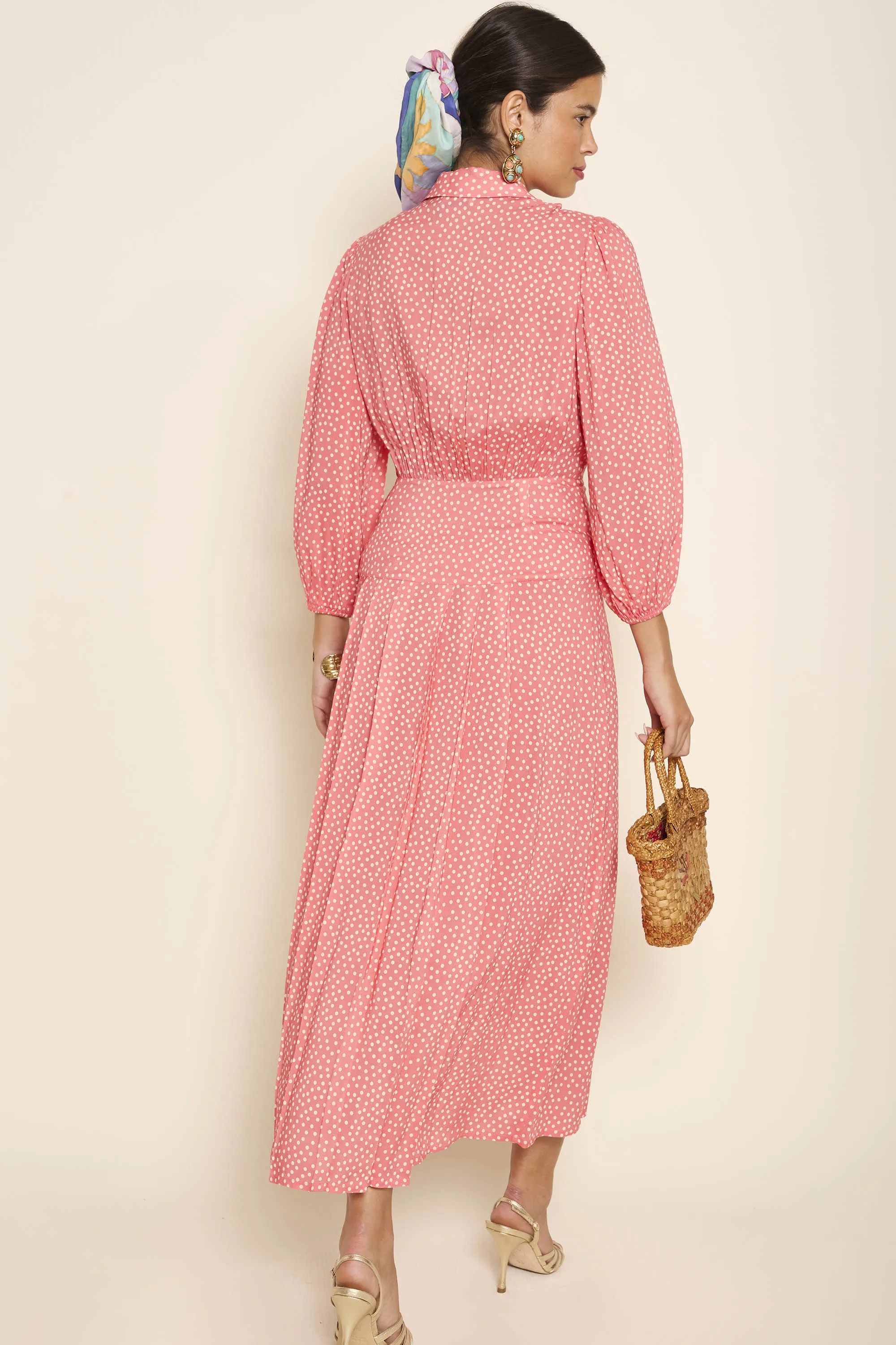 izzy - scatter spot coral sold by RIXO product image thumbnail 5