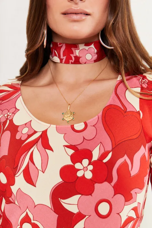 Alexa - Sweetheart Floral Pink made by RIXO