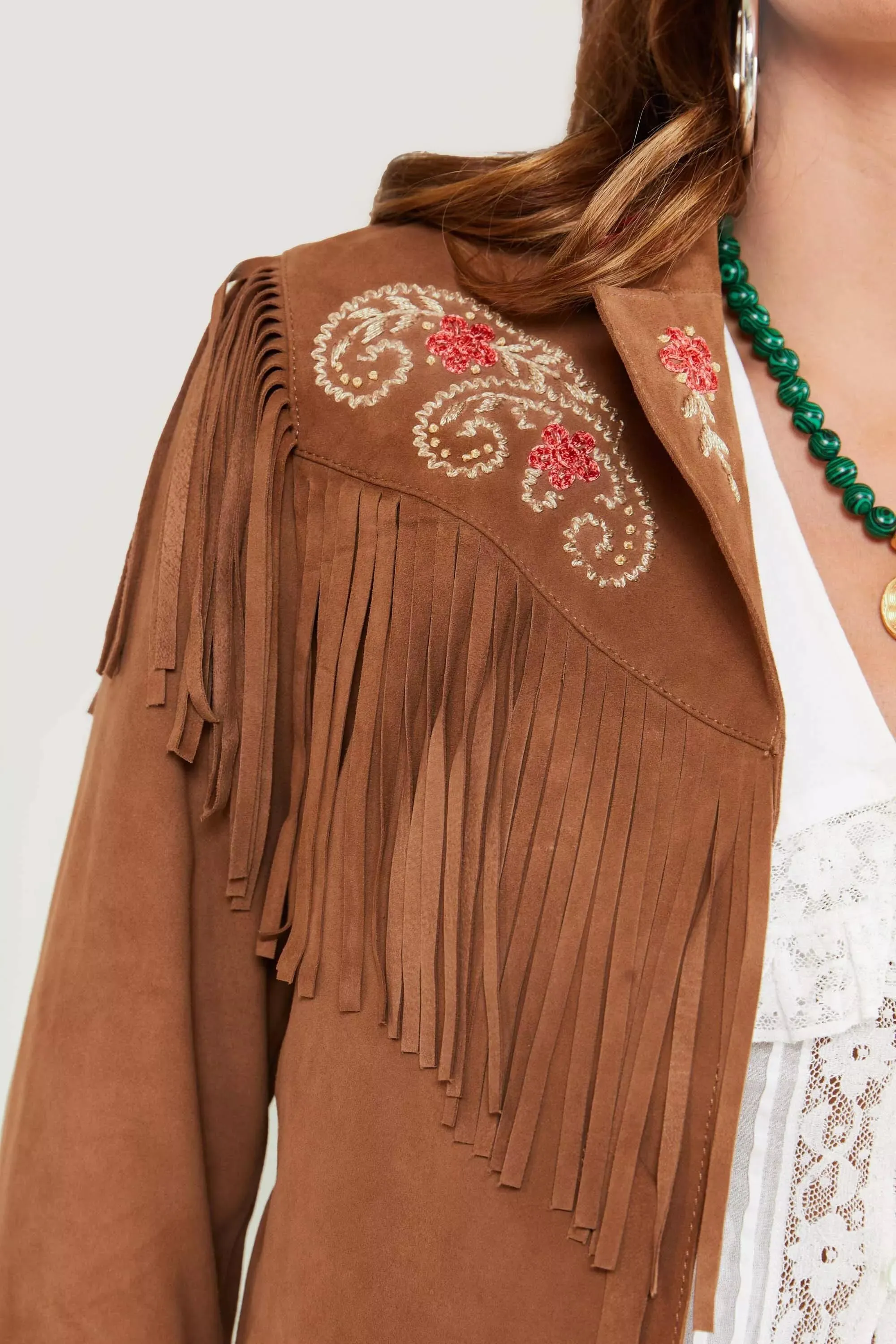 marguerite - powell embroidery camel sold by RIXO product image thumbnail 3