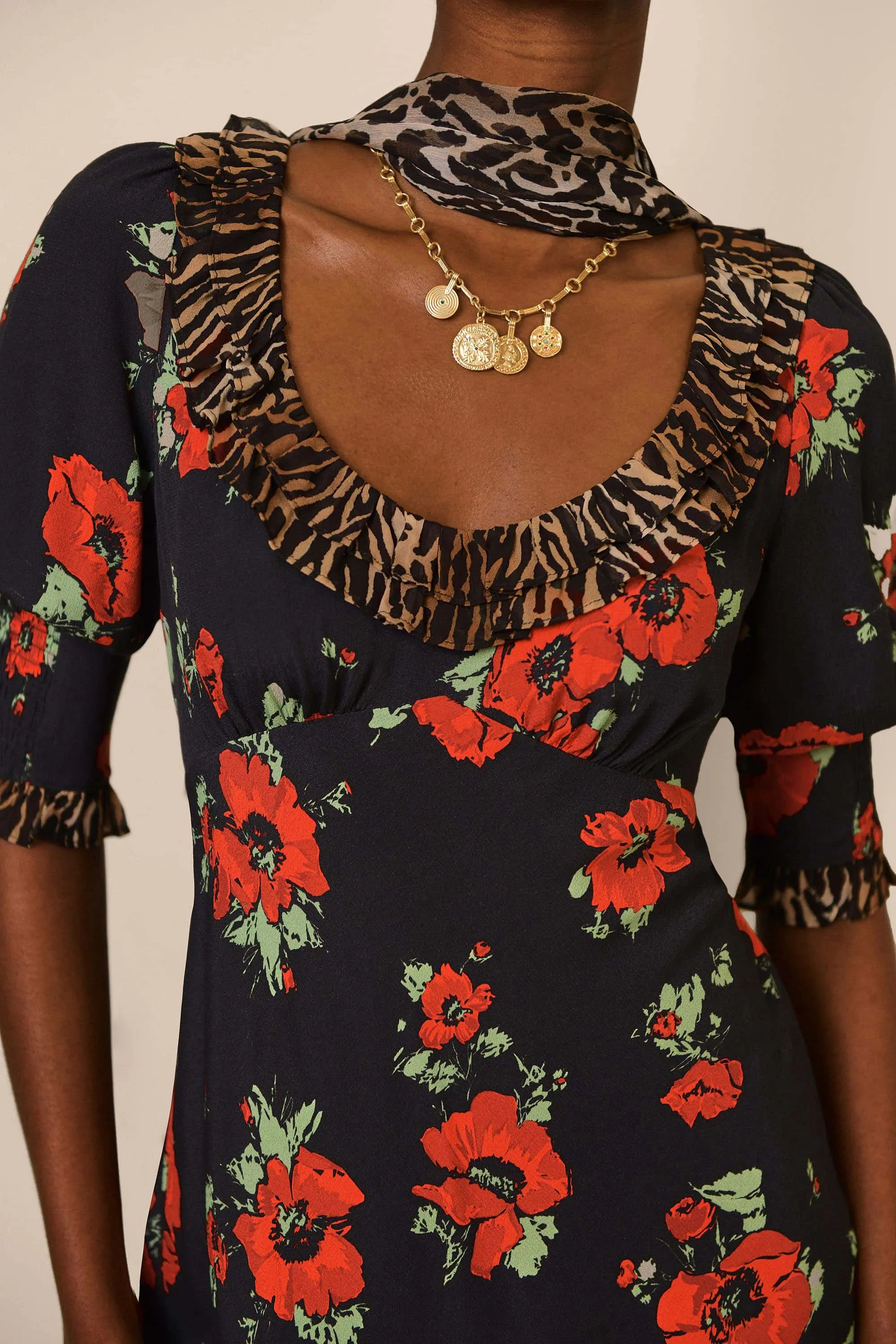 Juliette - Poppy Leopard sold by RIXO product image thumbnail 2