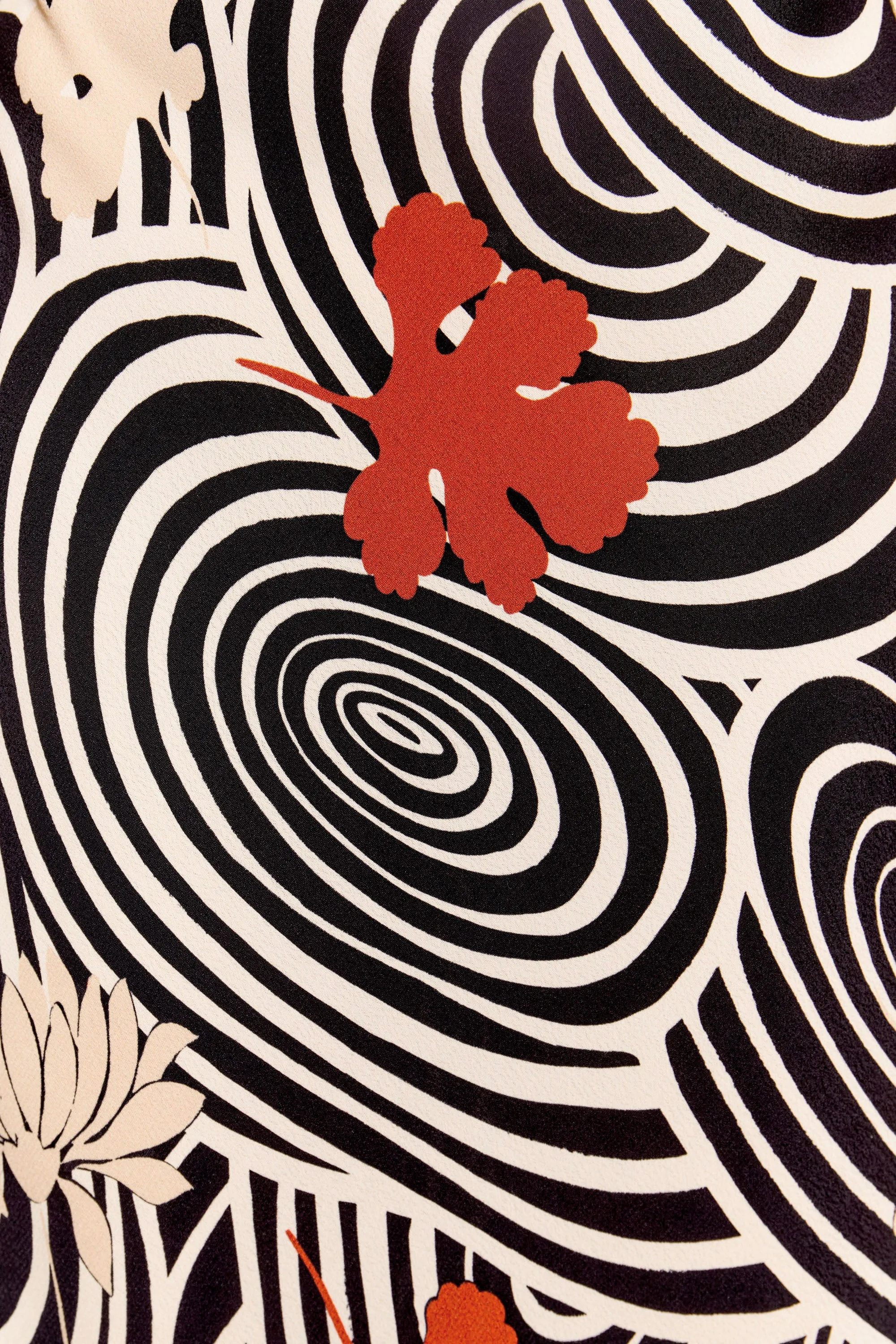 Sandrine - Swirl Daisy Black sold by RIXO product image thumbnail 4