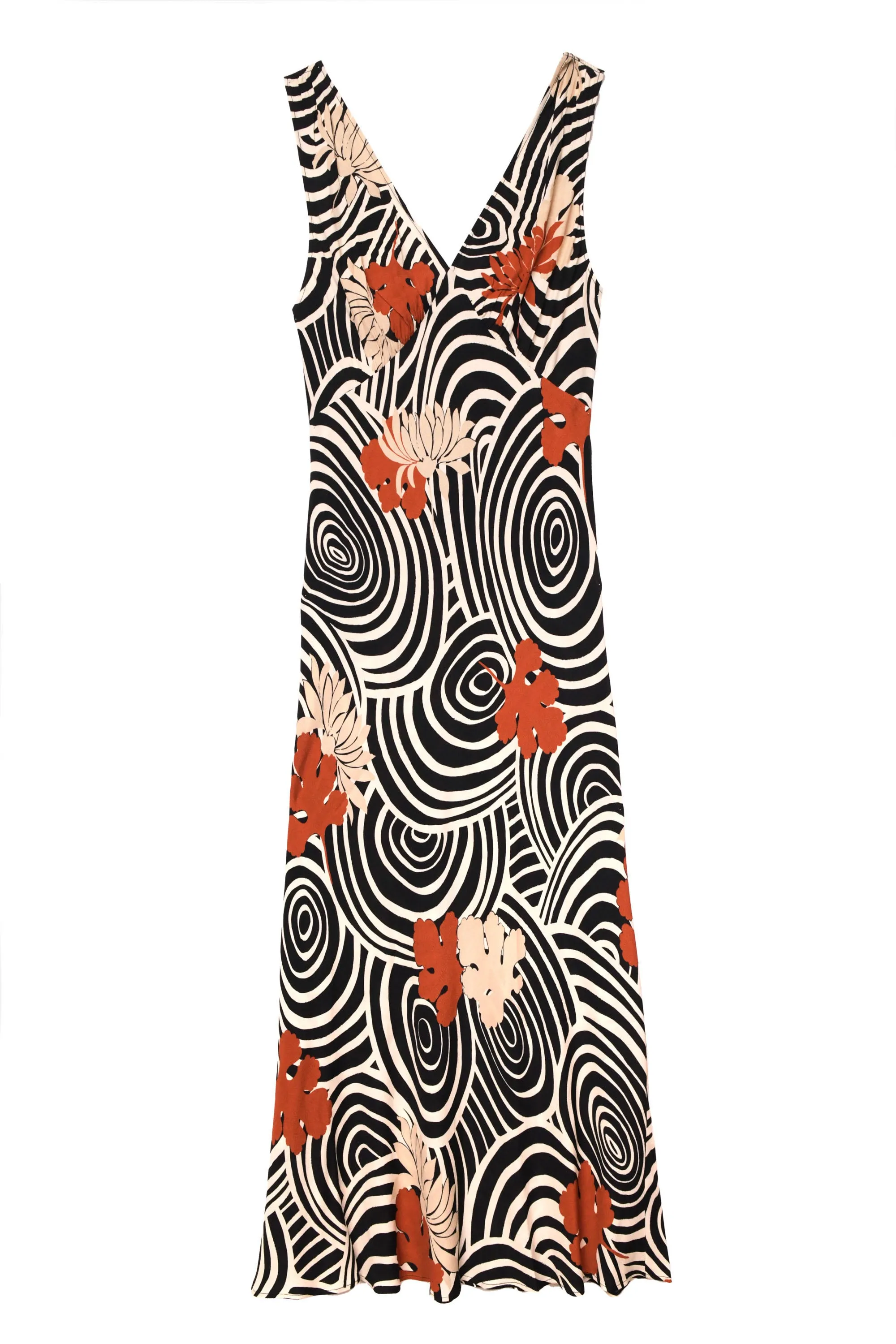 Sandrine - Swirl Daisy Black sold by RIXO product image thumbnail 5