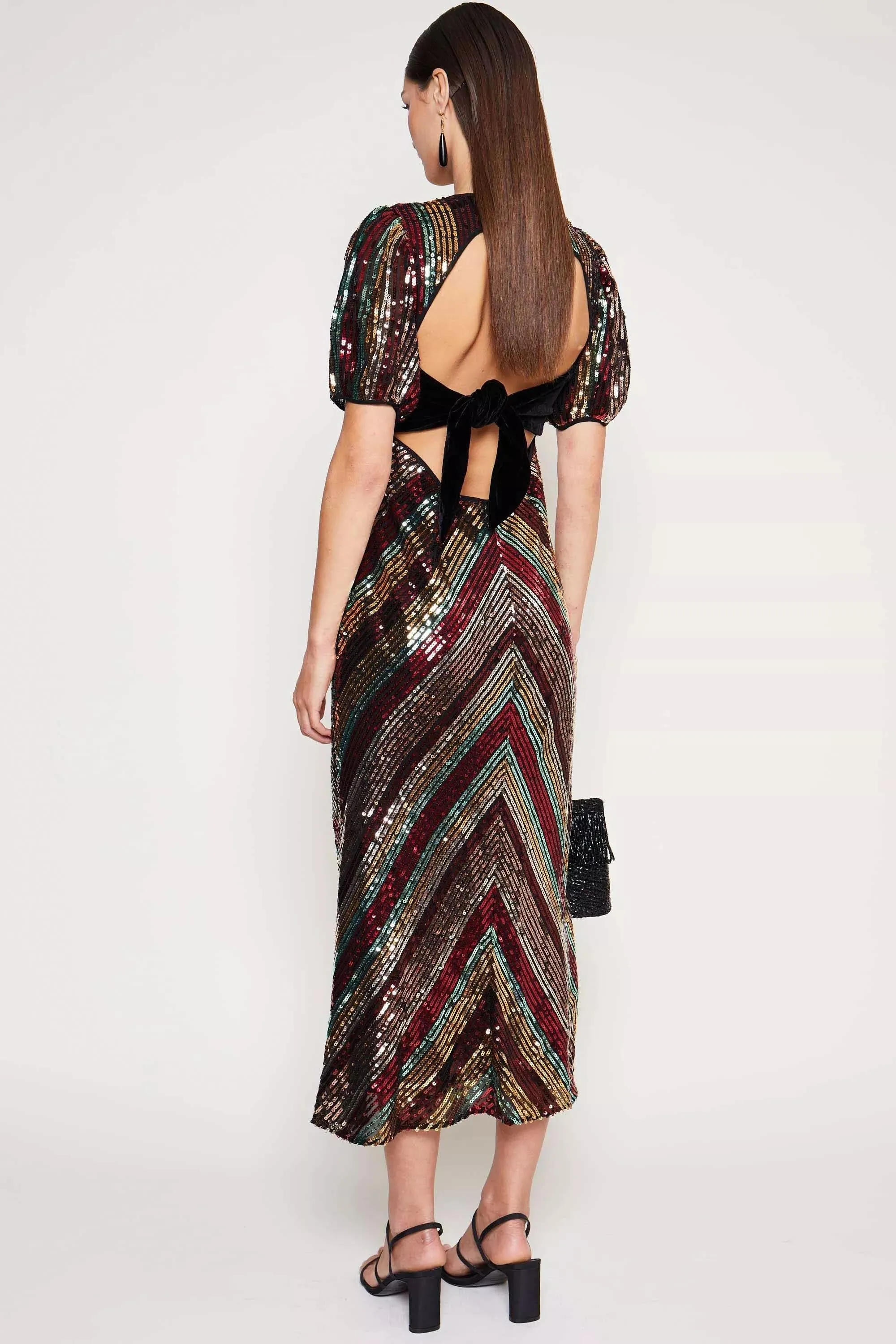 daisy - multi chevron sequin sold by RIXO product image thumbnail 5