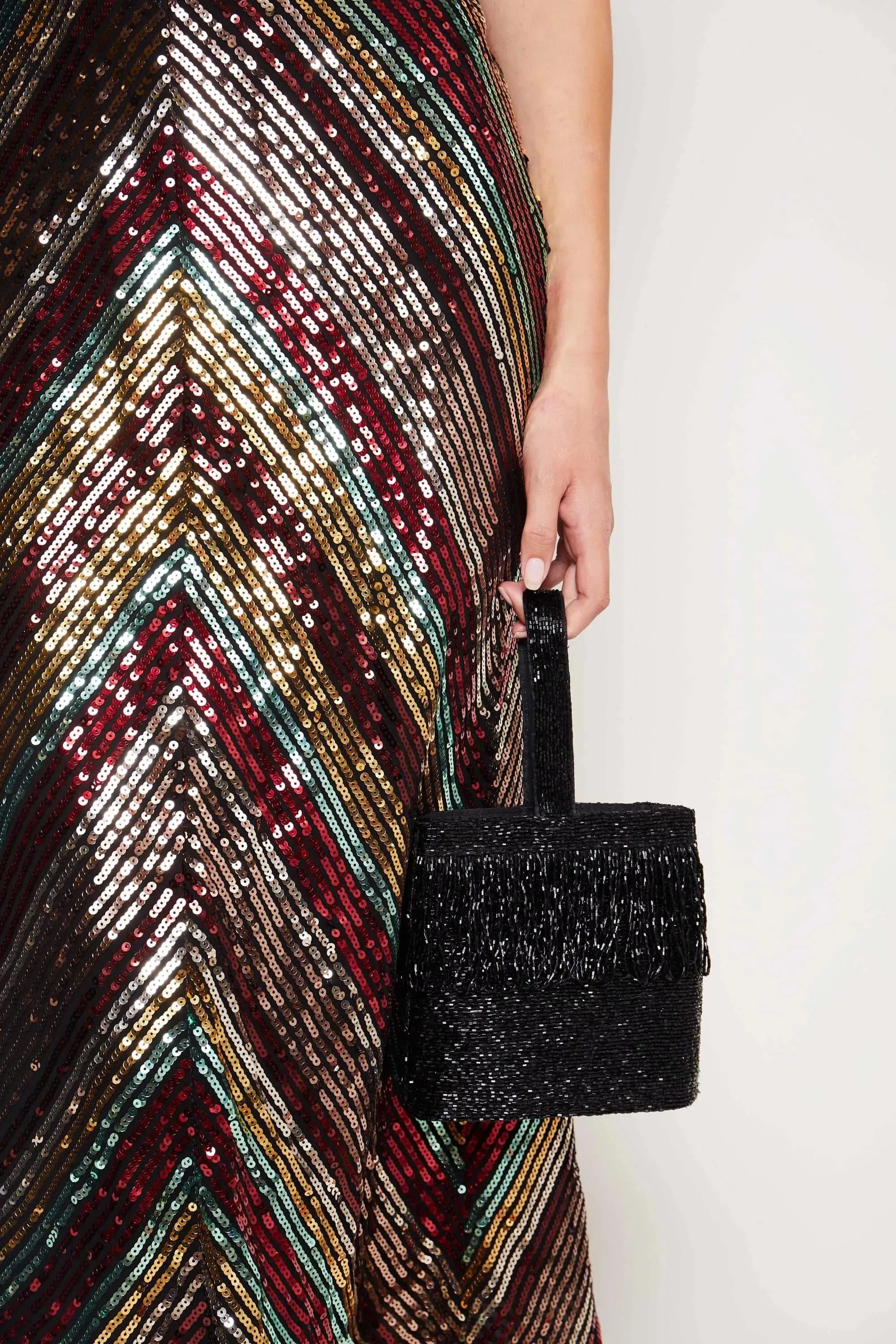 daisy - multi chevron sequin sold by RIXO product image thumbnail 4