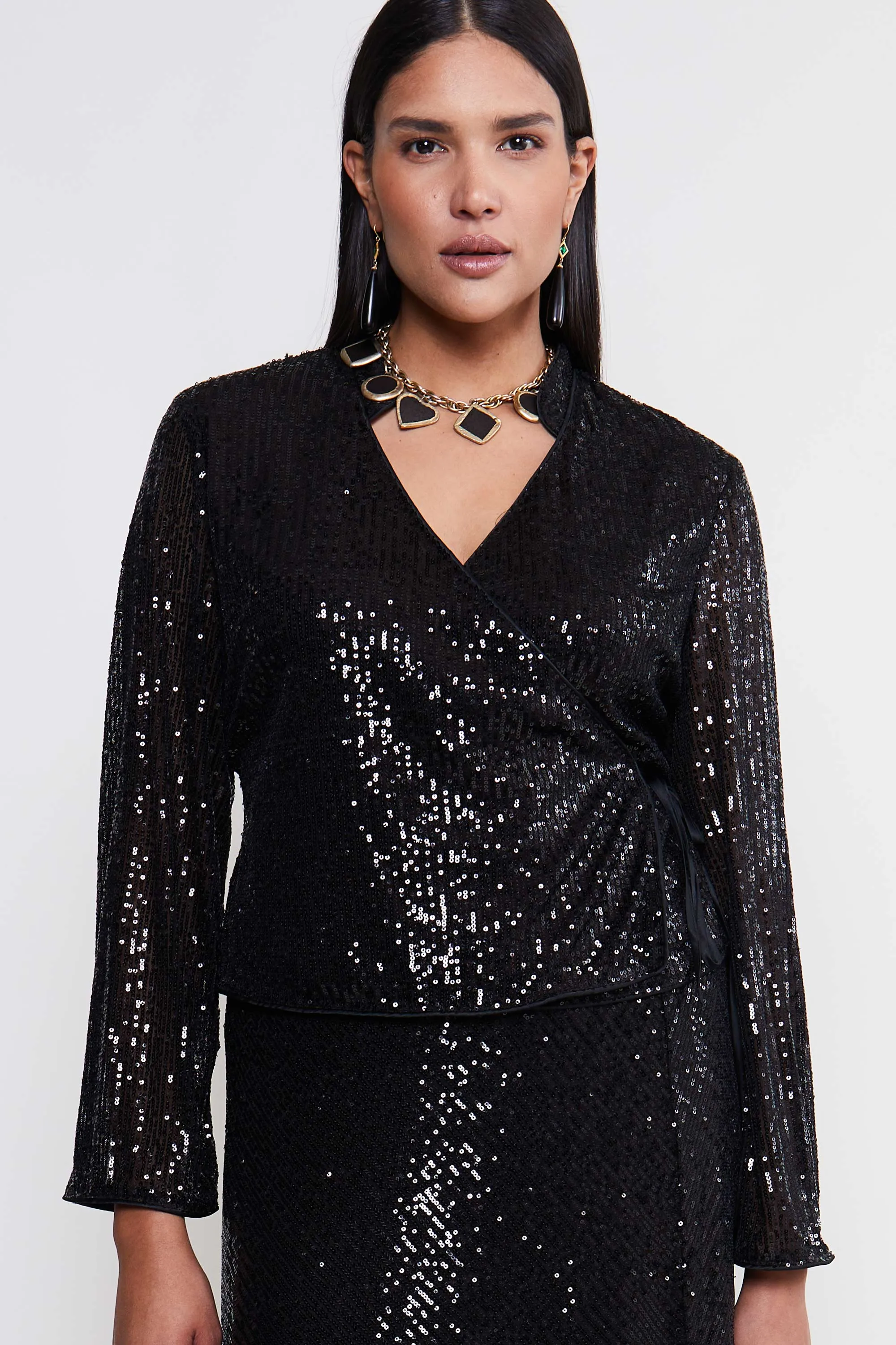 Blossom - Sequin Black sold by RIXO product image thumbnail 5