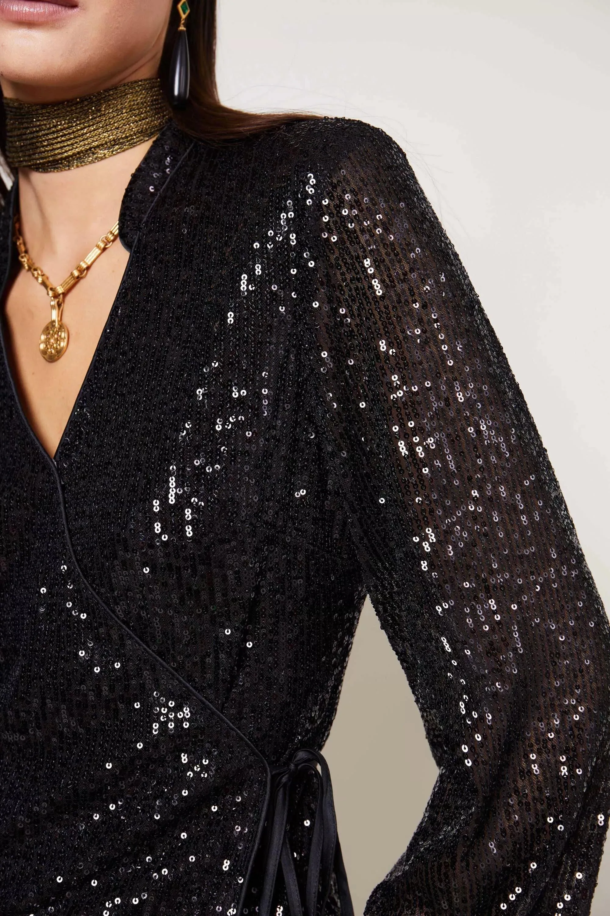 Blossom - Sequin Black sold by RIXO product image thumbnail 3